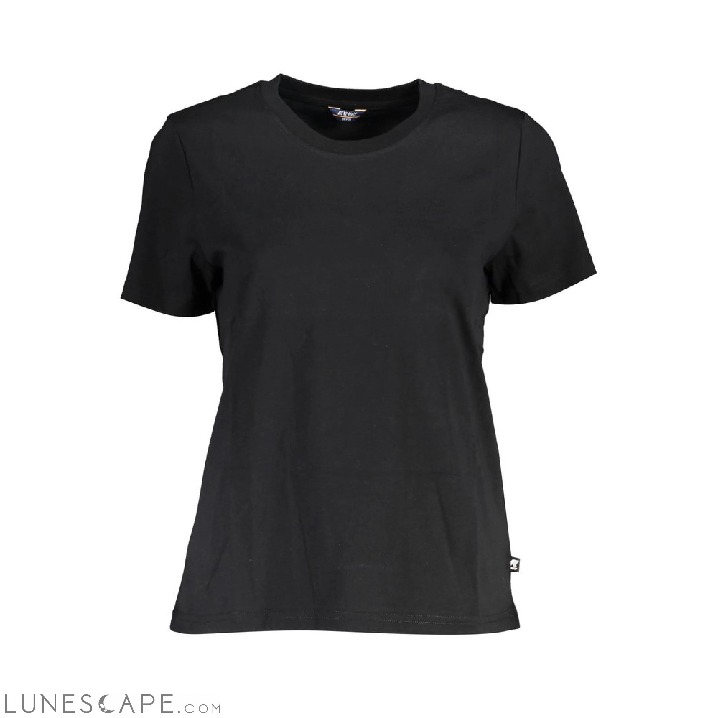 K-WAY Black Cotton Tops & T-Shirt LUNESCAPE