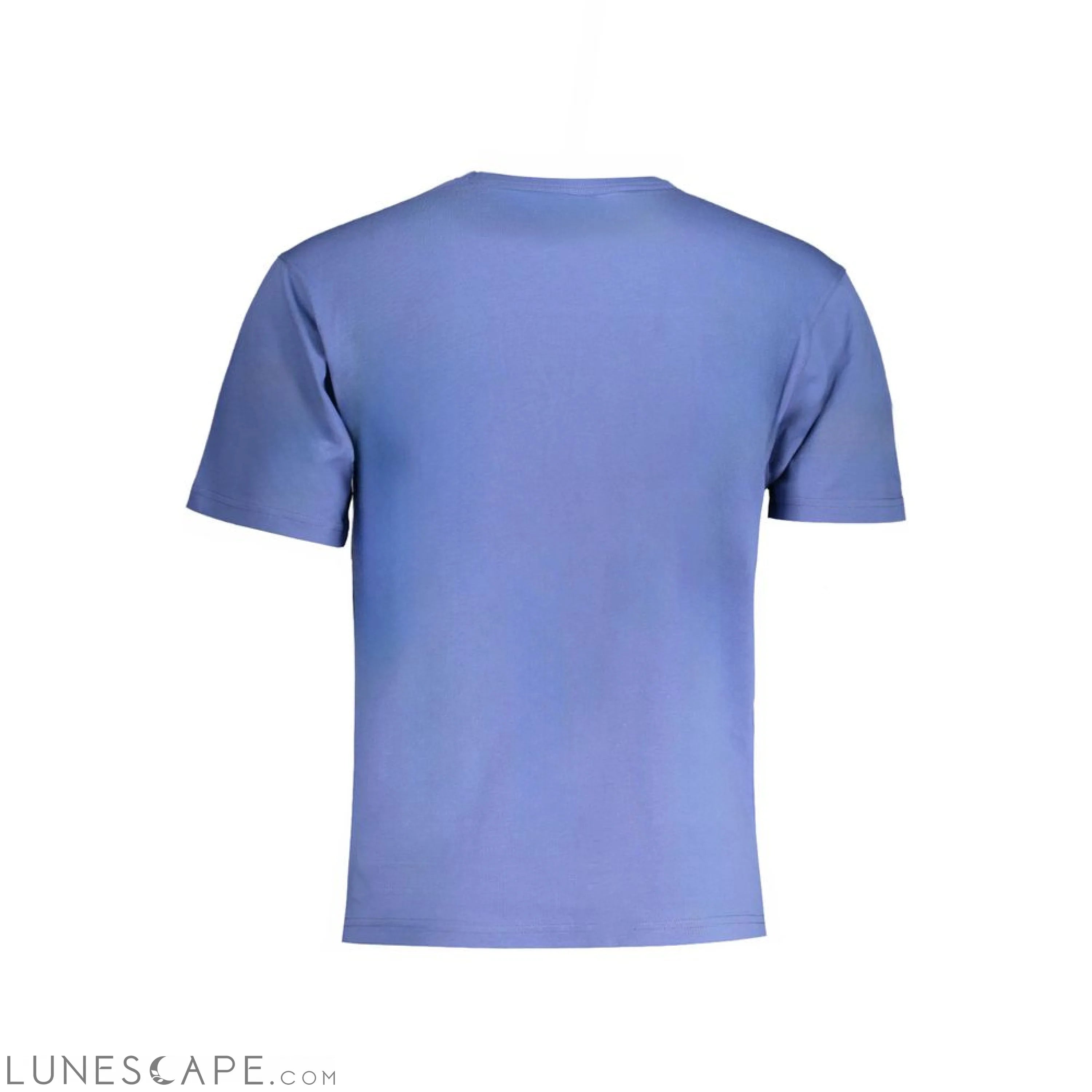 K-WAY Blue Cotton T-Shirt LUNESCAPE