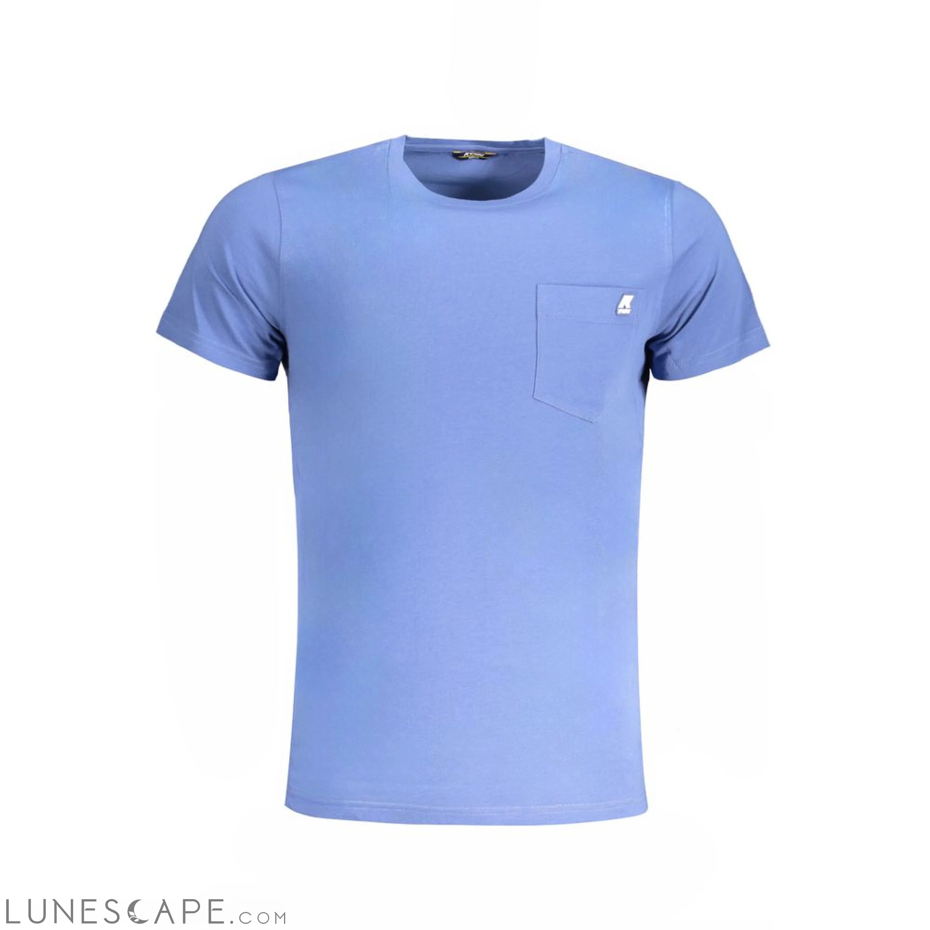 K-WAY Blue Cotton T-Shirt LUNESCAPE