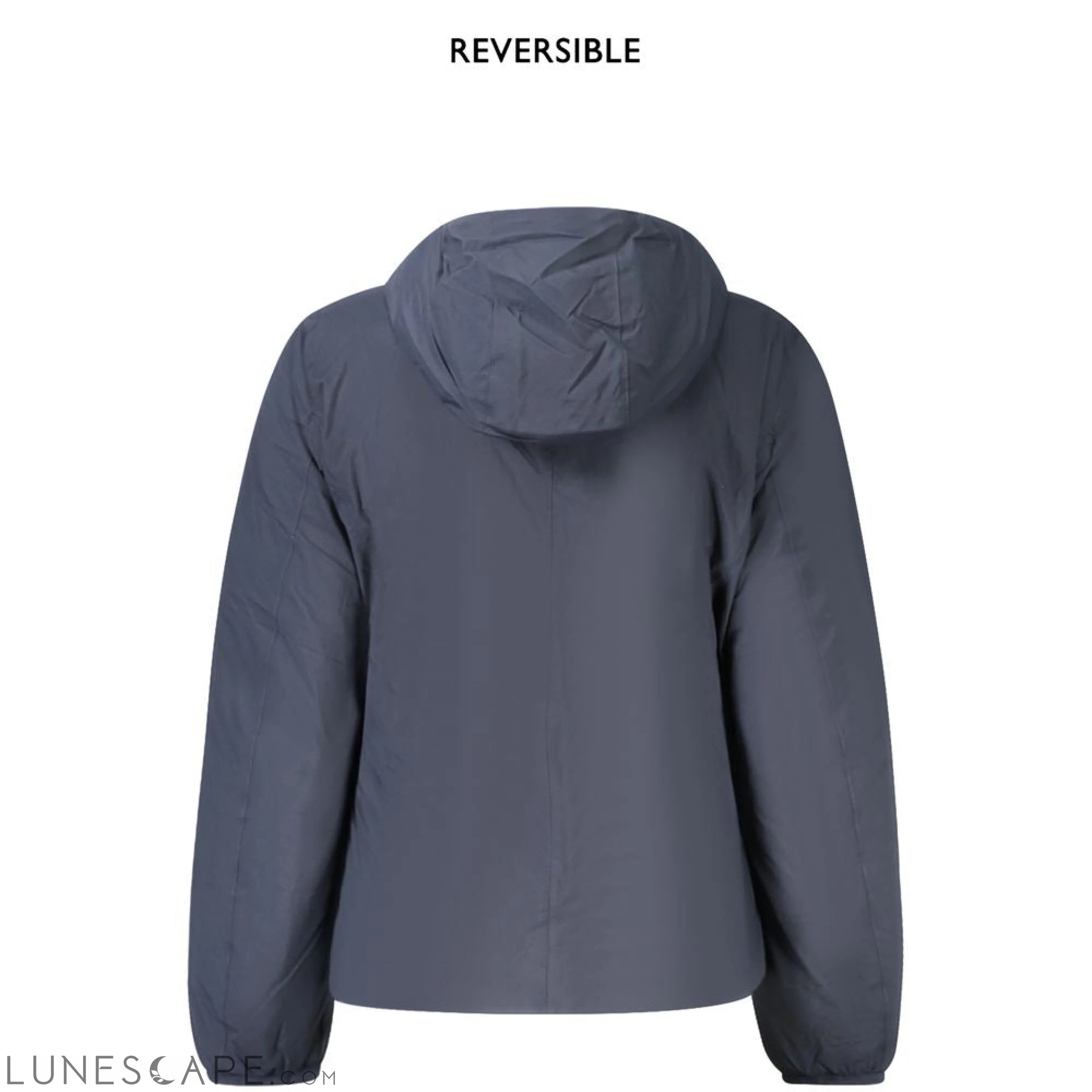 K-WAY Blue Polyamide Women Jacket LUNESCAPE