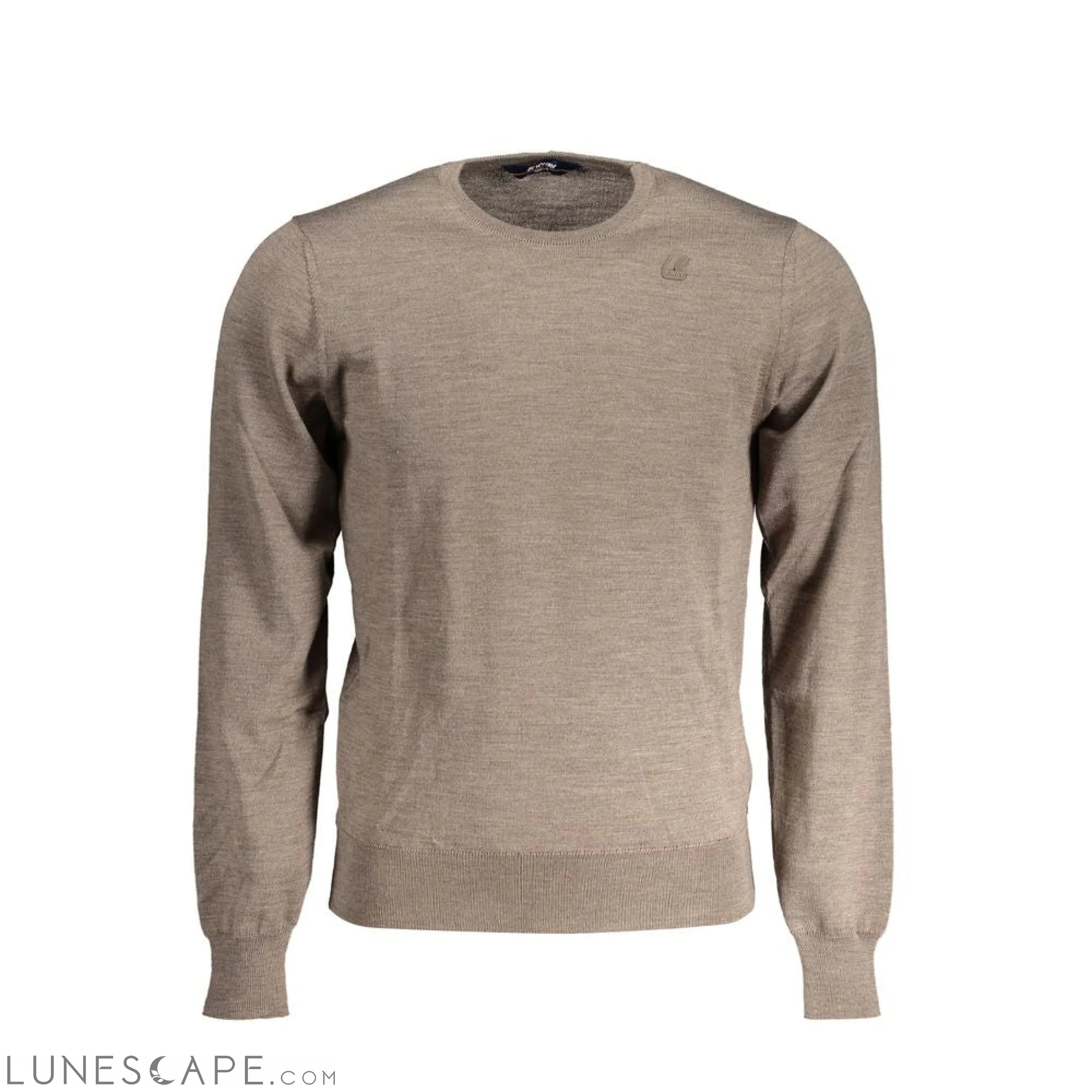 K-WAY Brown Wool Sweater LUNESCAPE