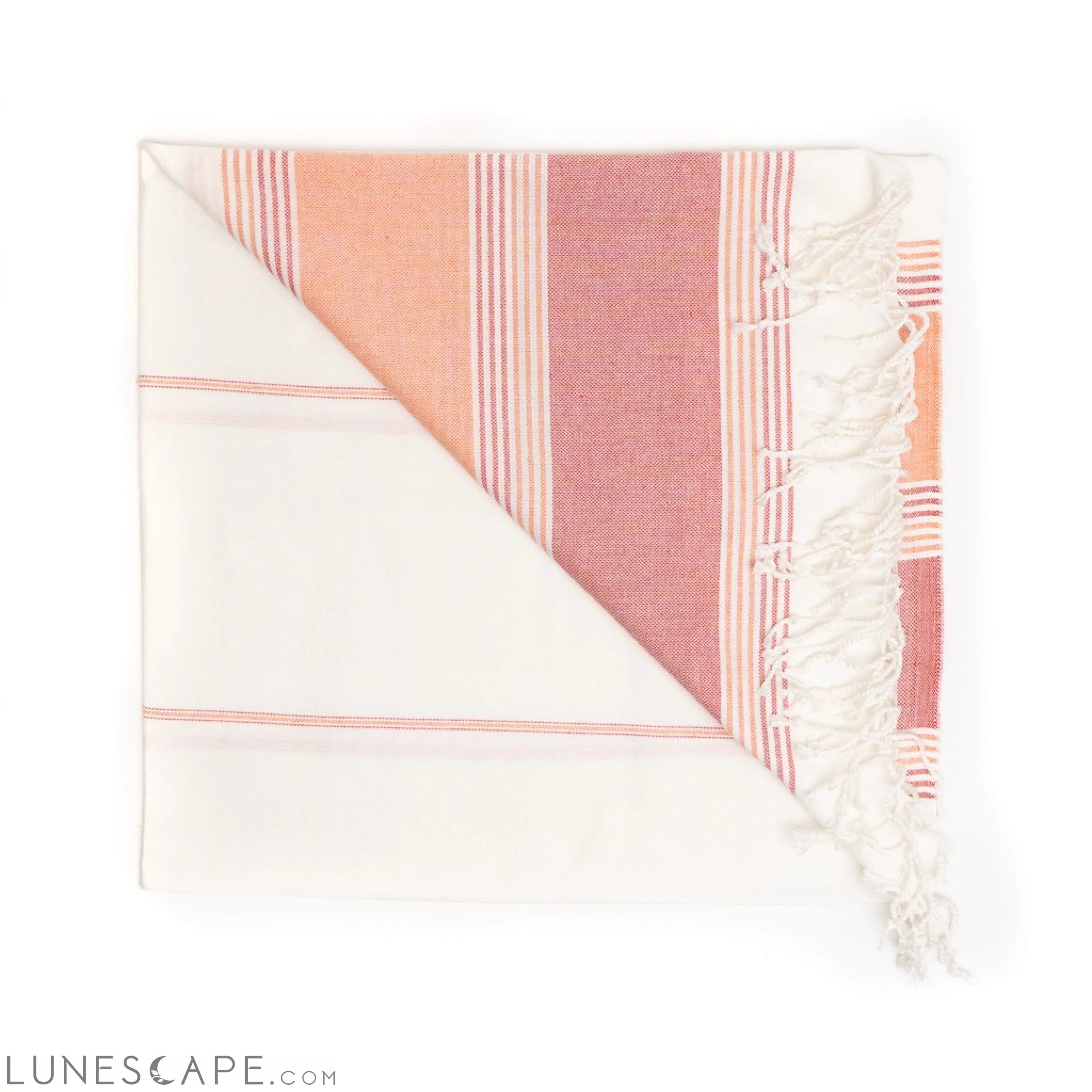 Kaldeon Peshtemal Pure Cotton Beach Towel LUNESCAPE