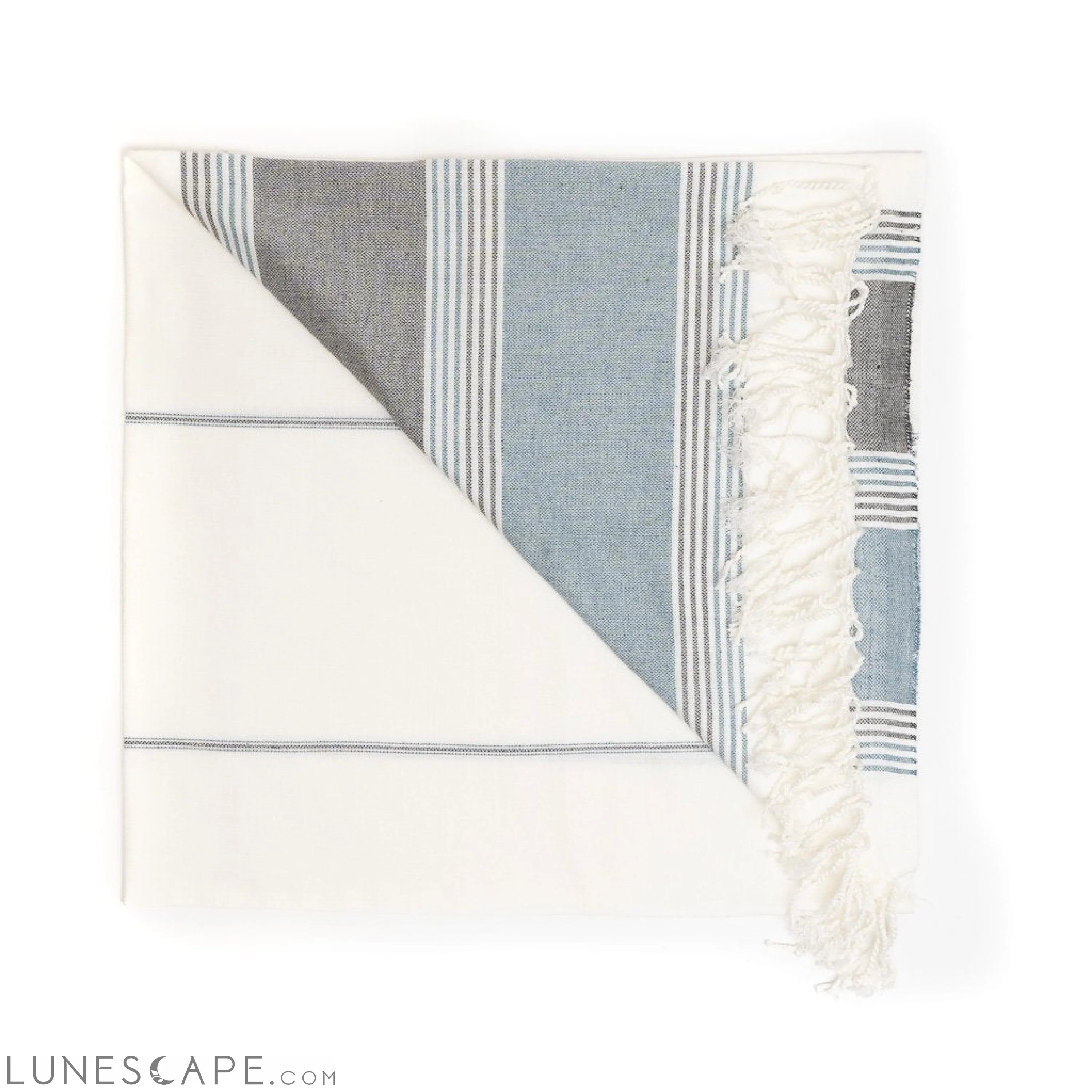 Kaldeon Peshtemal Pure Cotton Beach Towel LUNESCAPE