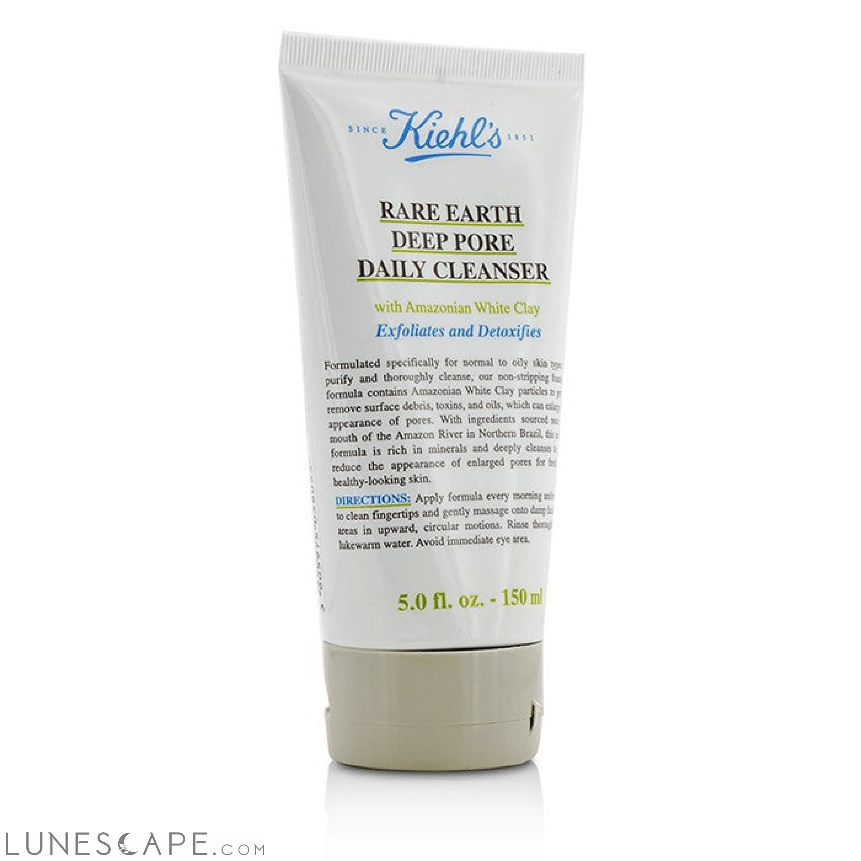 KIEHL'S - Rare Earth Deep Pore Daily Cleanser LUNESCAPE