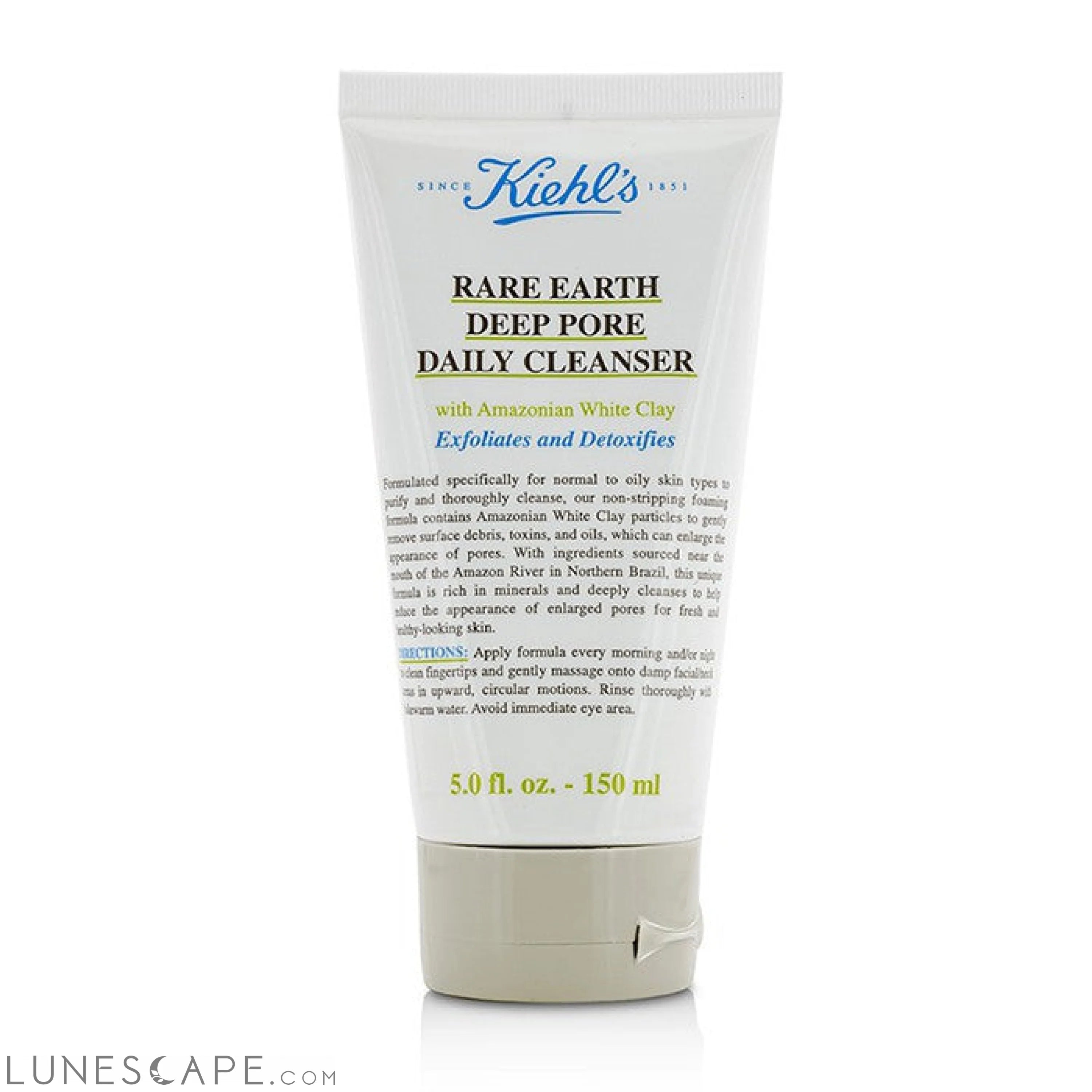 KIEHL'S - Rare Earth Deep Pore Daily Cleanser LUNESCAPE