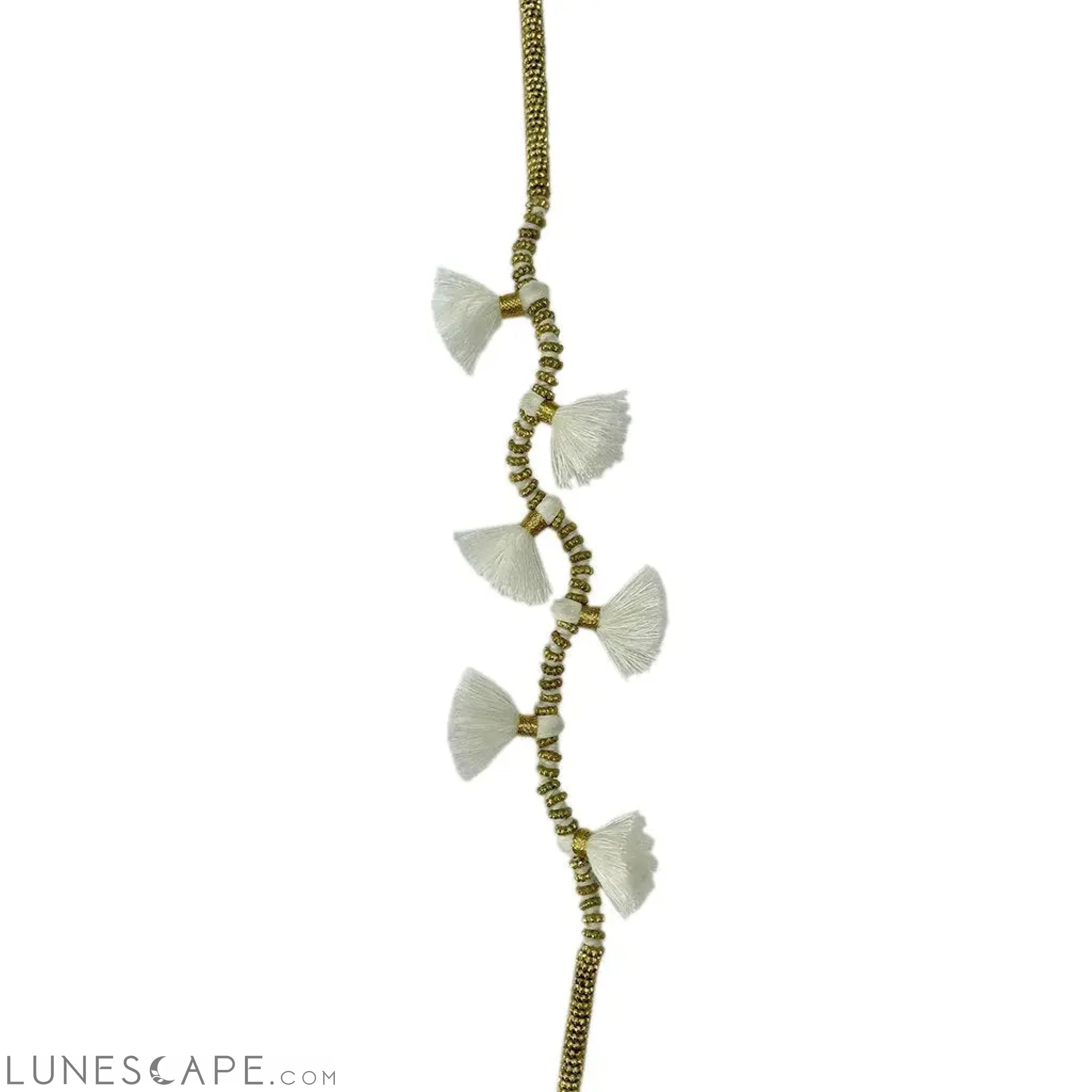 Krisha Tassel Necklace LUNESCAPE