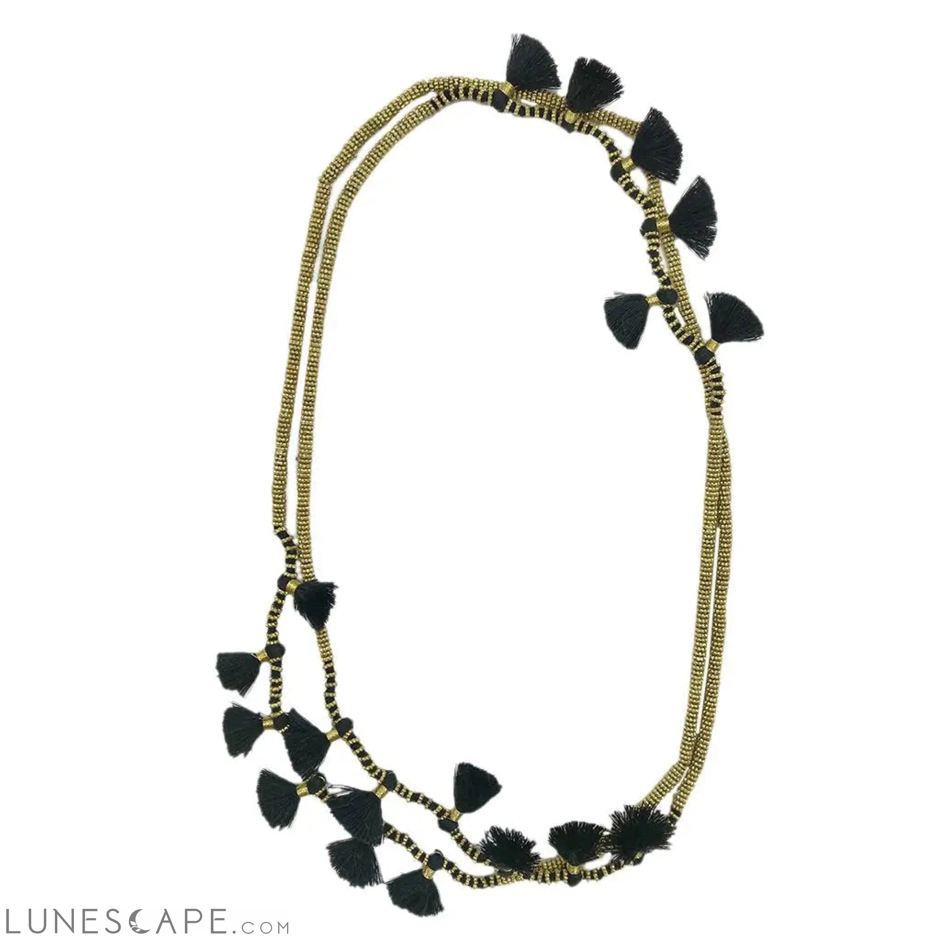 Krisha Tassel Necklace LUNESCAPE