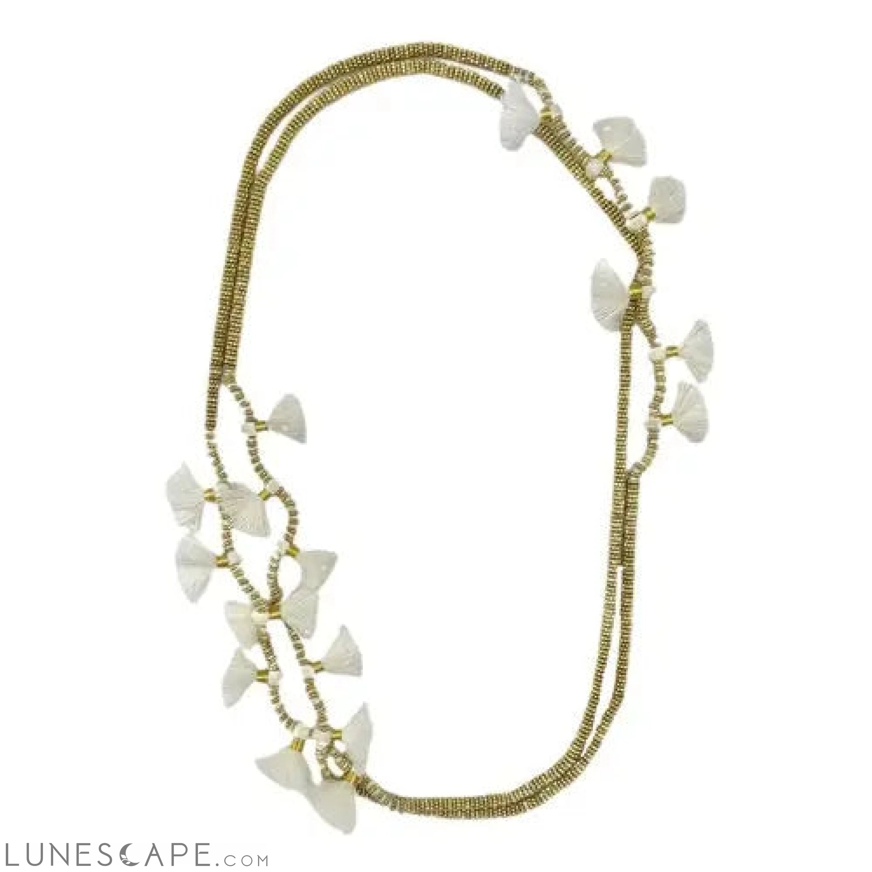 Krisha Tassel Necklace LUNESCAPE