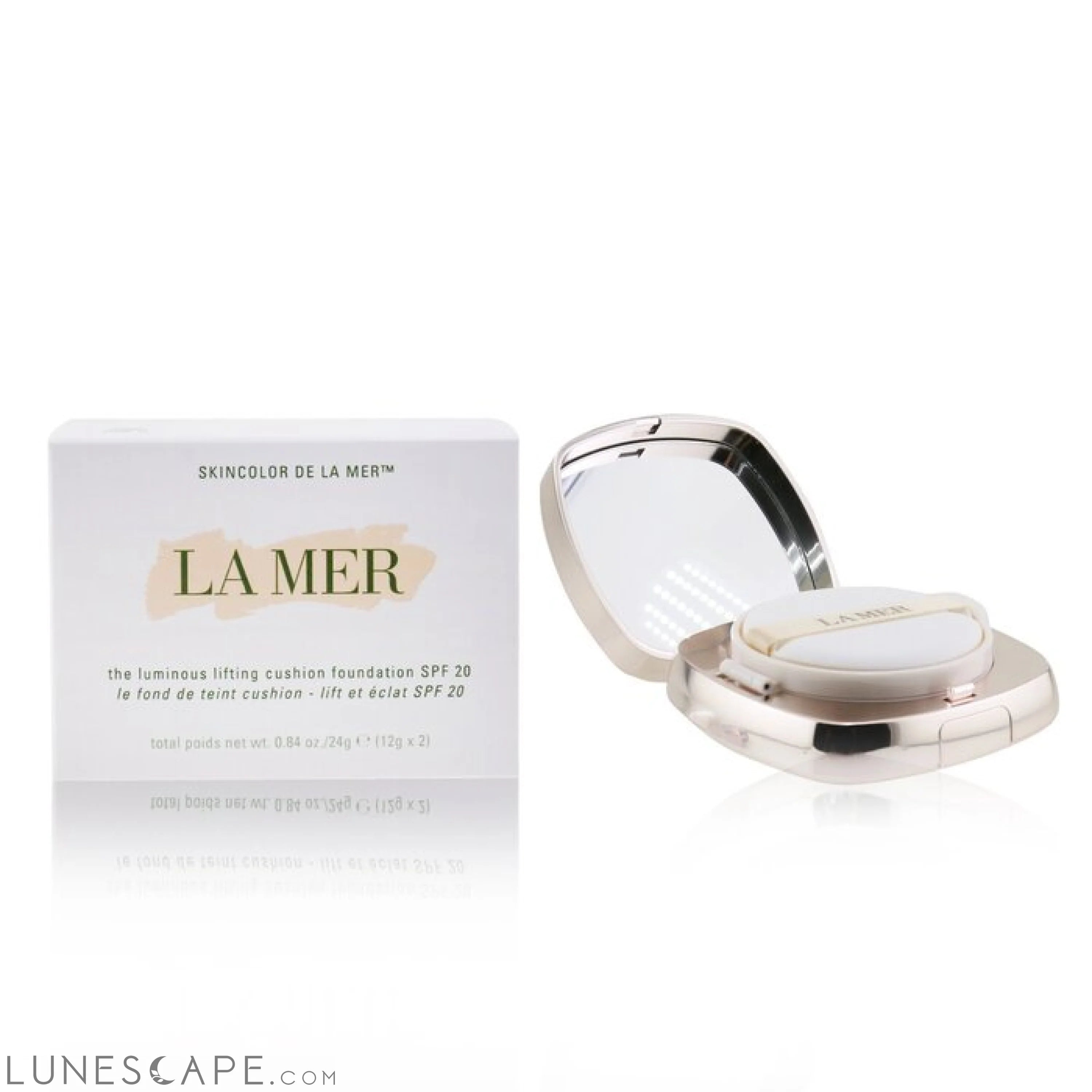 LA MER - The Luminous Lifting Cushion Foundation SPF 20 (Extra Refill) 2x12g/0.42oz LUNESCAPE