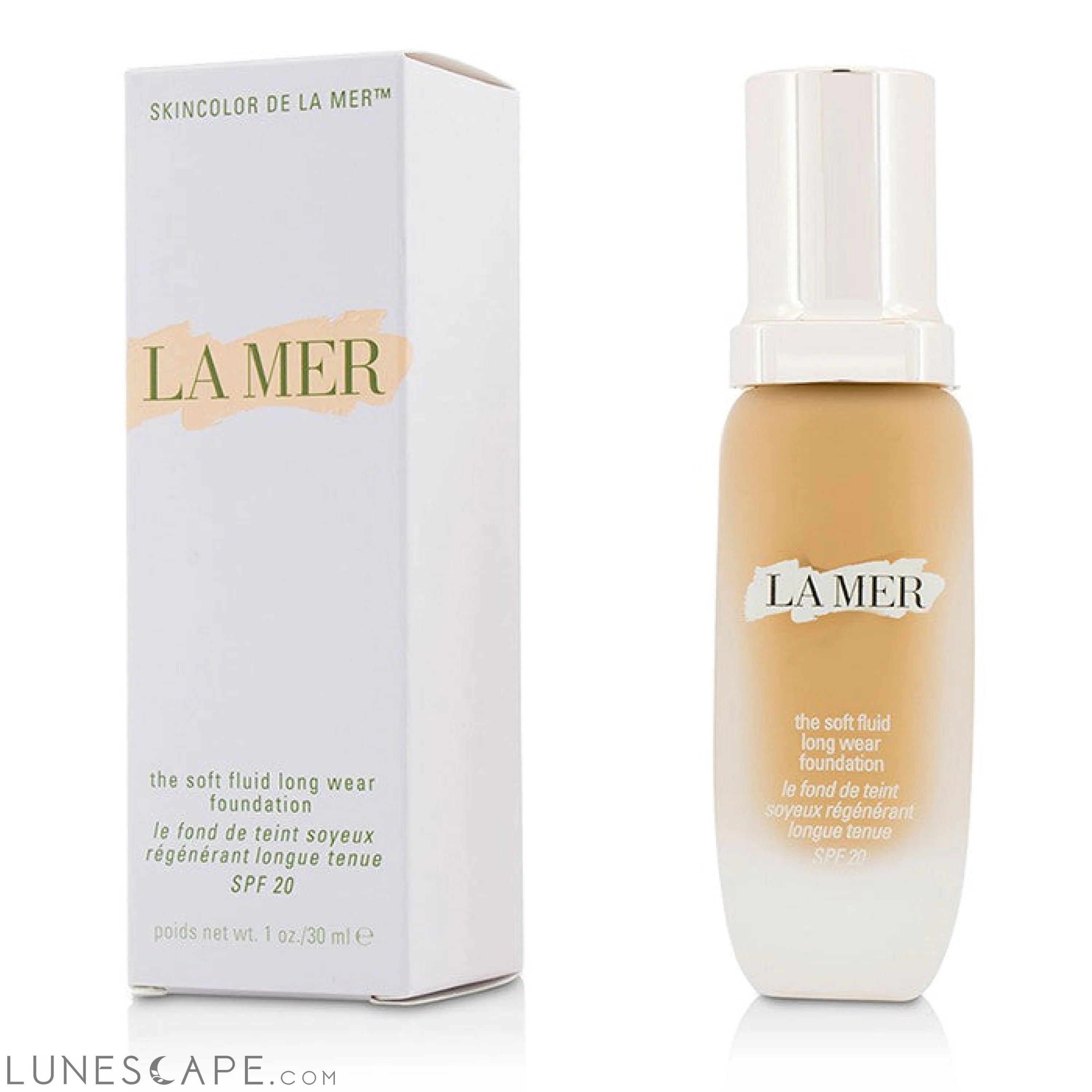 LA MER - The Soft Fluid Long Wear Foundation SPF 20 30ml/1oz LUNESCAPE