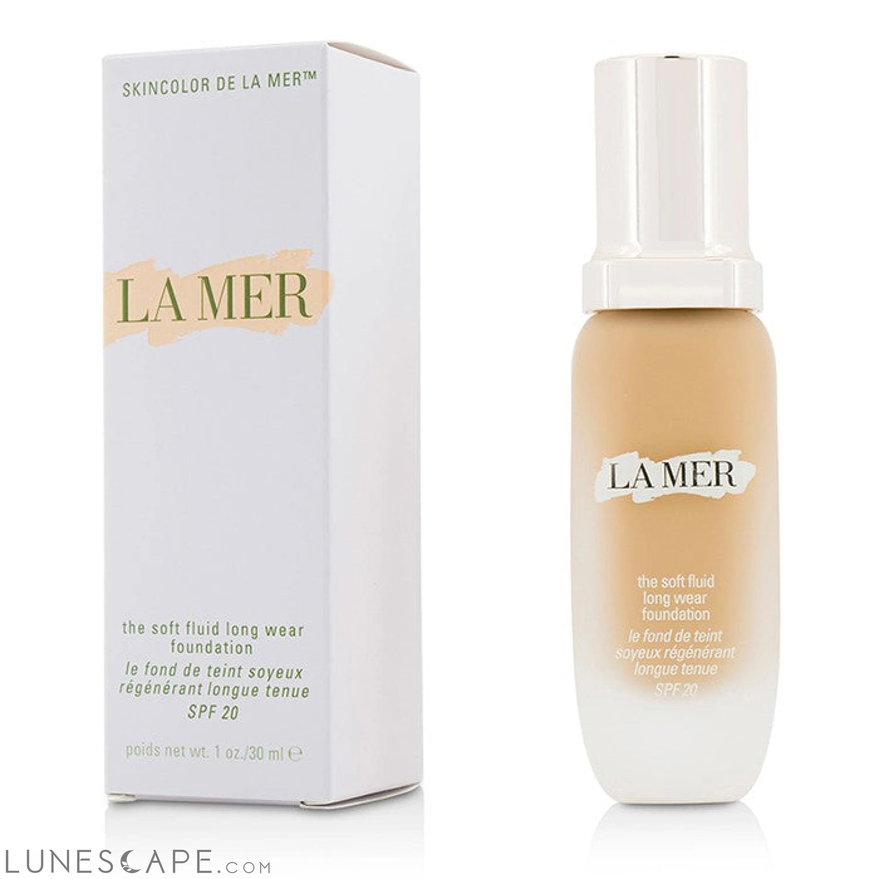 LA MER - The Soft Fluid Long Wear Foundation SPF 20 30ml/1oz LUNESCAPE