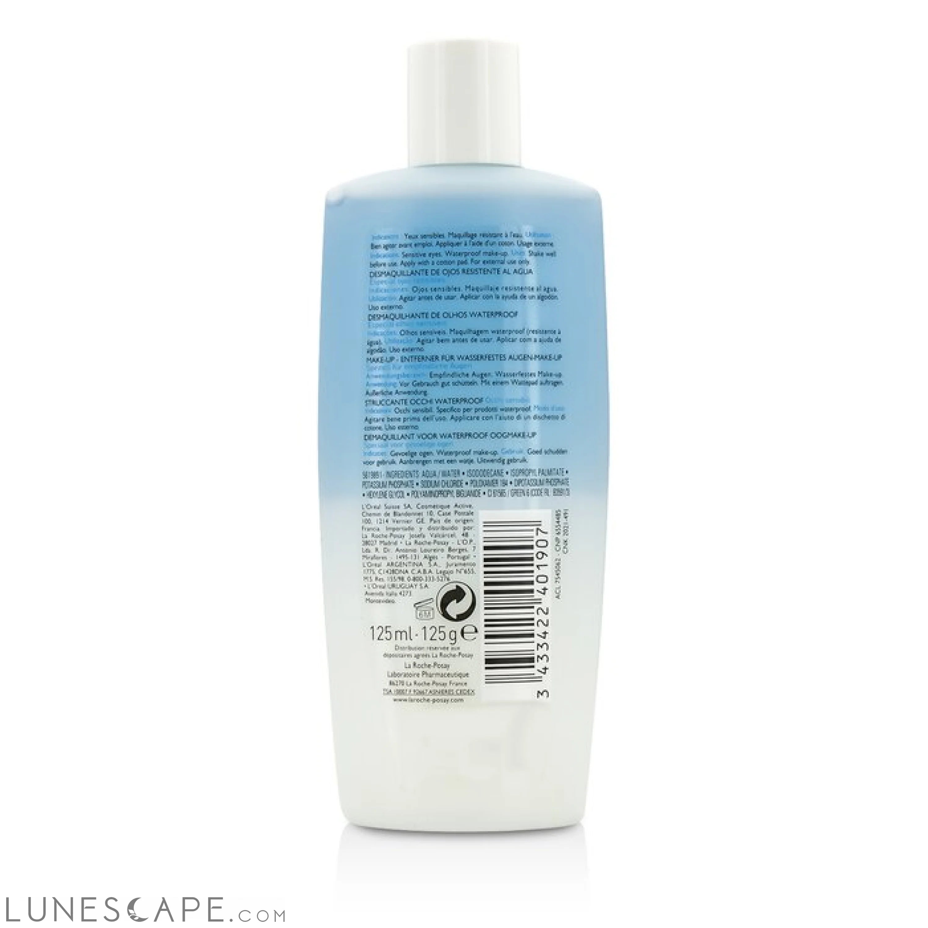 LA ROCHE POSAY - Respectissime Waterproof Eye Makeup Remover LUNESCAPE