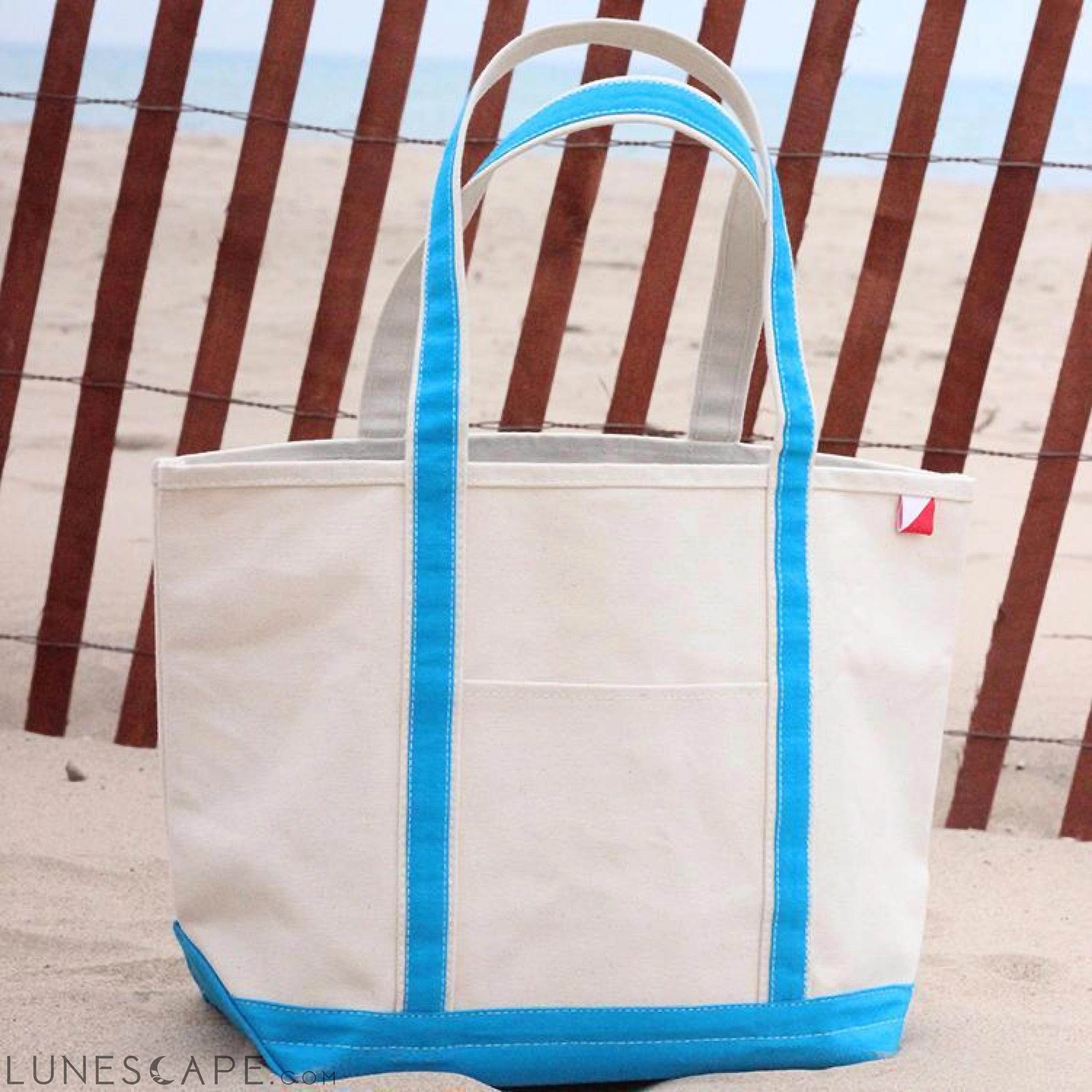 Large Classic Boat Tote LUNESCAPE