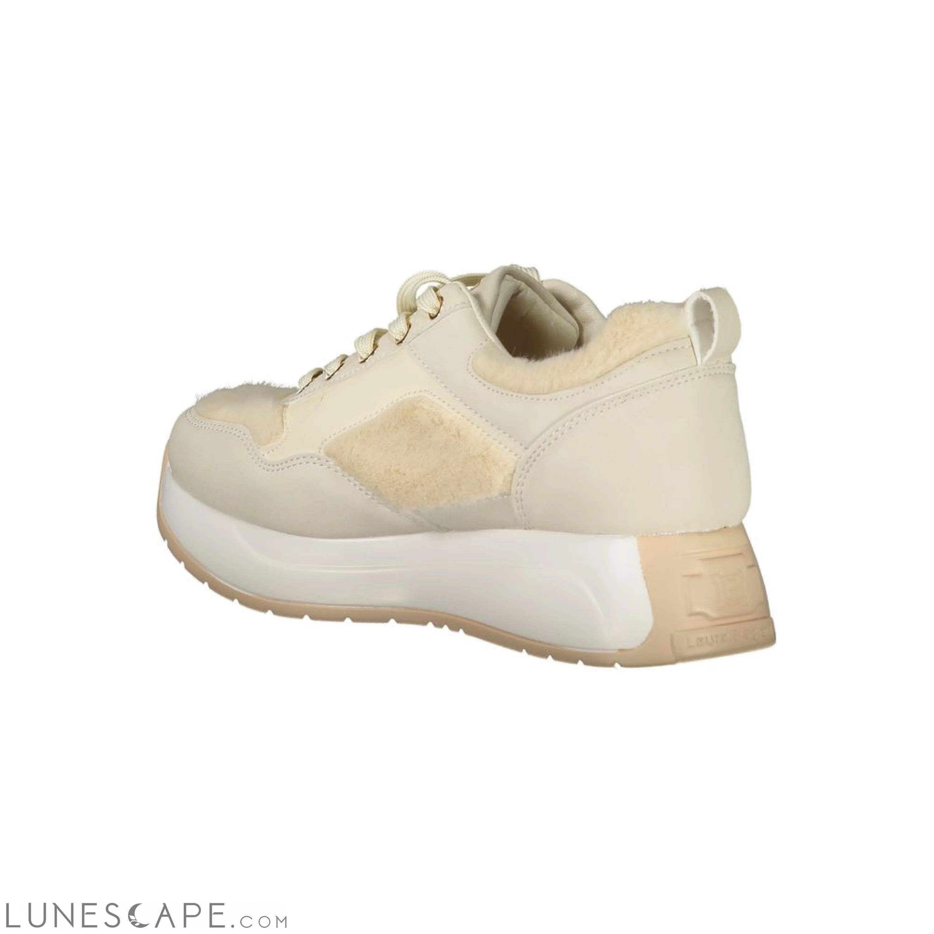 Laura Biagiotti Beige Polyethylene Women Sneaker LUNESCAPE