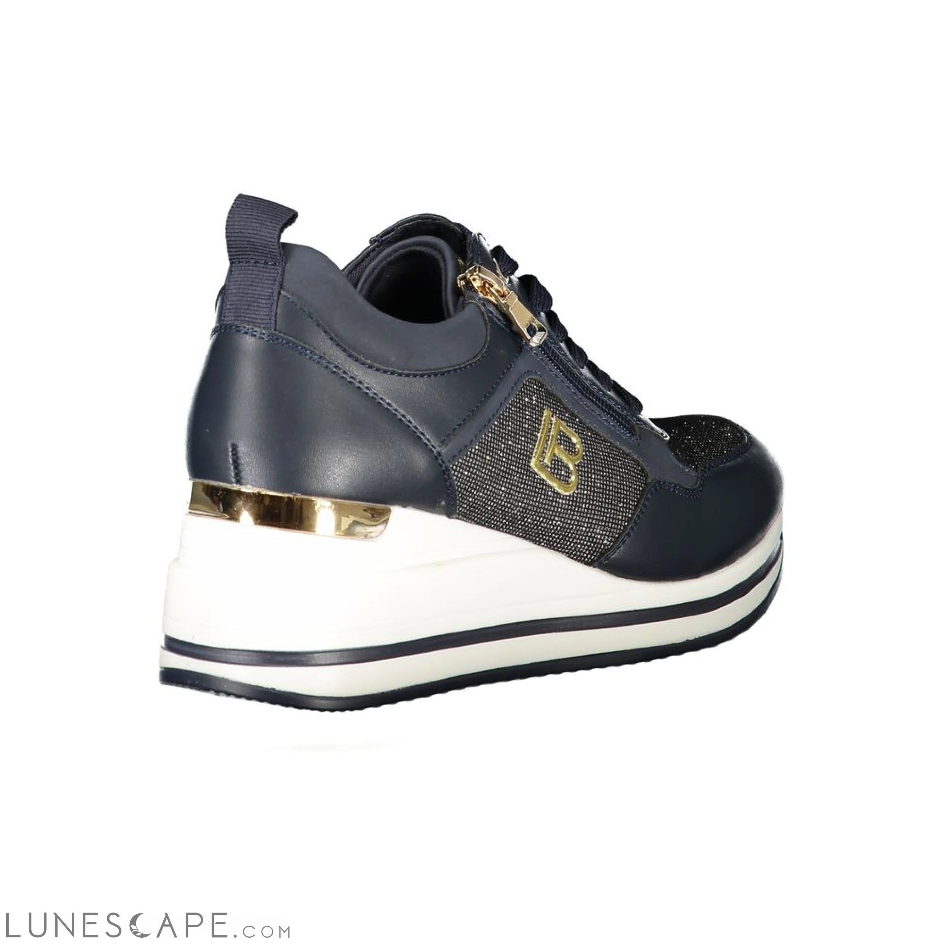 Laura Biagiotti Blue Polyester Women Sneaker LUNESCAPE