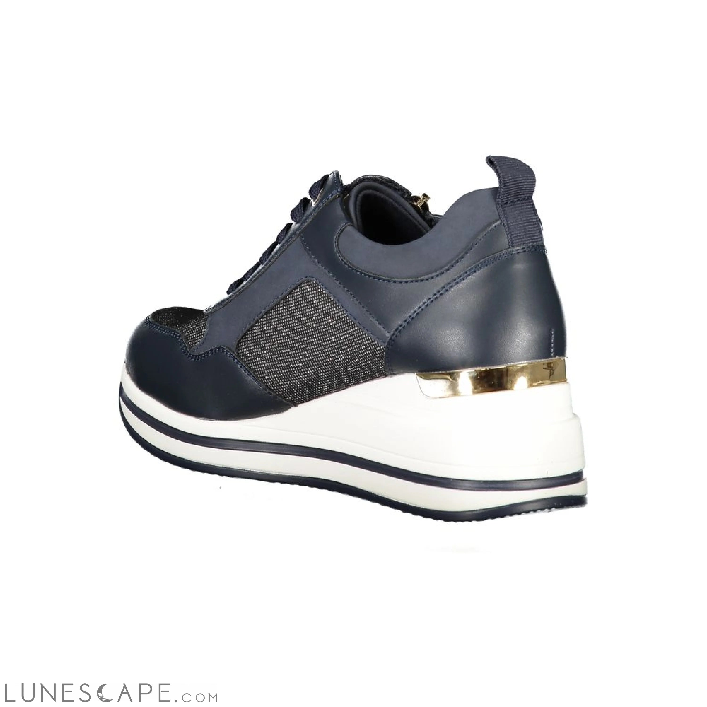 Laura Biagiotti Blue Polyester Women Sneaker LUNESCAPE