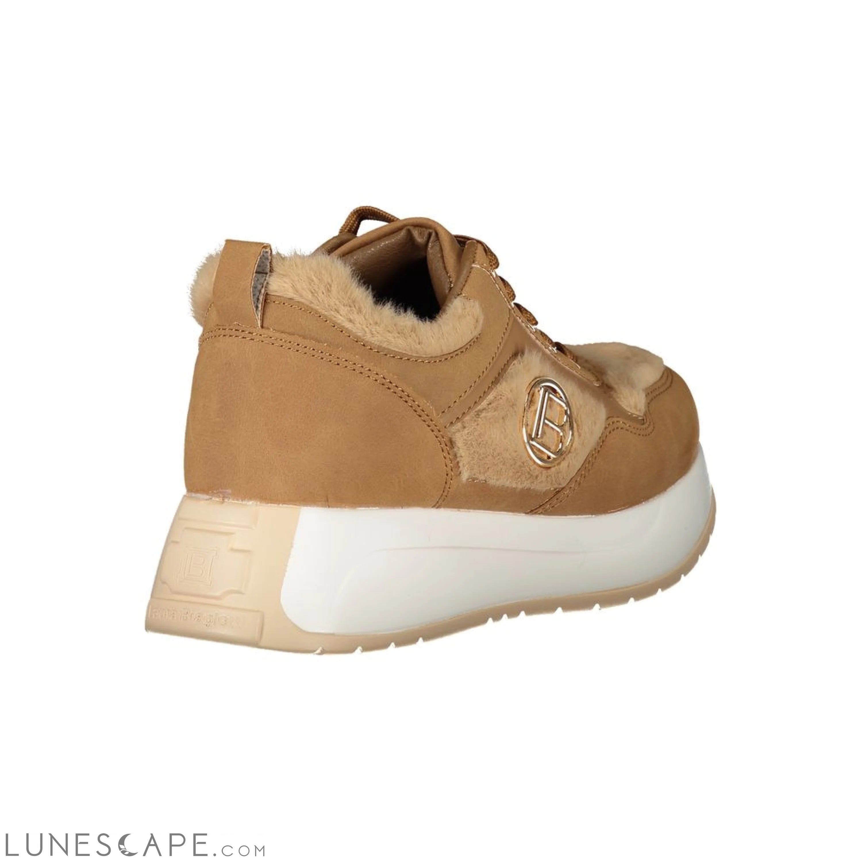 Laura Biagiotti Brown Polyethylene Women Sneaker LUNESCAPE