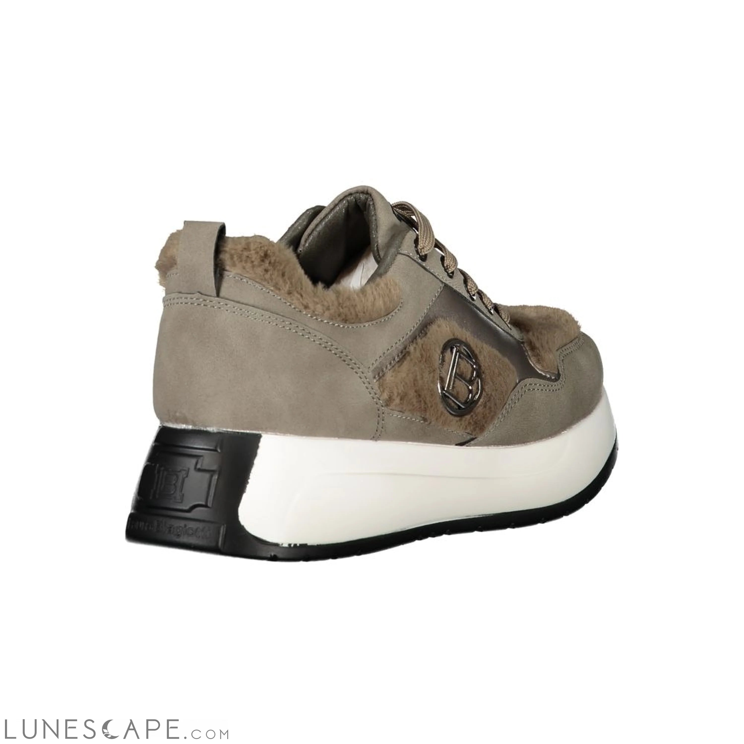 Laura Biagiotti Gray Polyethylene Women Sneaker LUNESCAPE