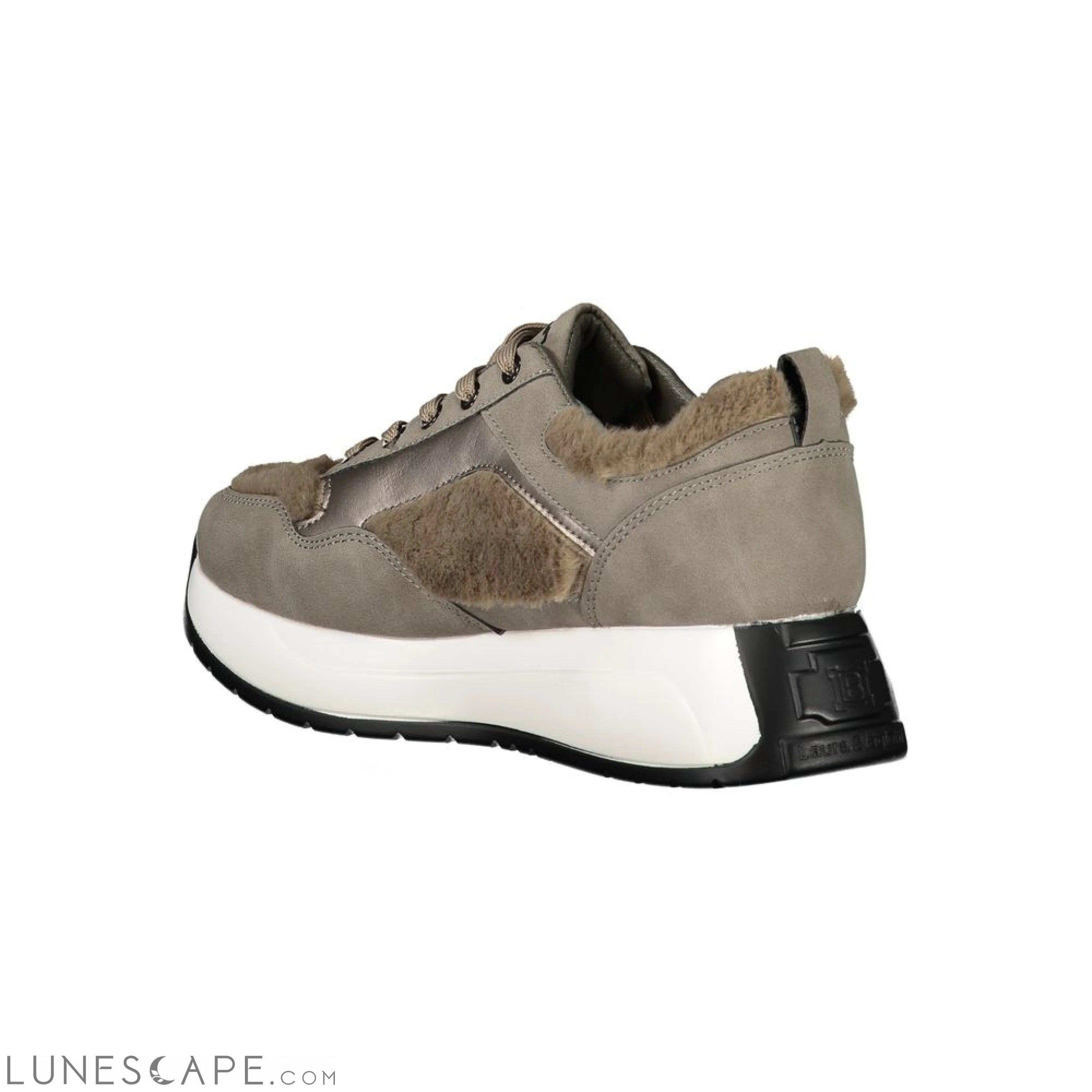 Laura Biagiotti Gray Polyethylene Women Sneaker LUNESCAPE