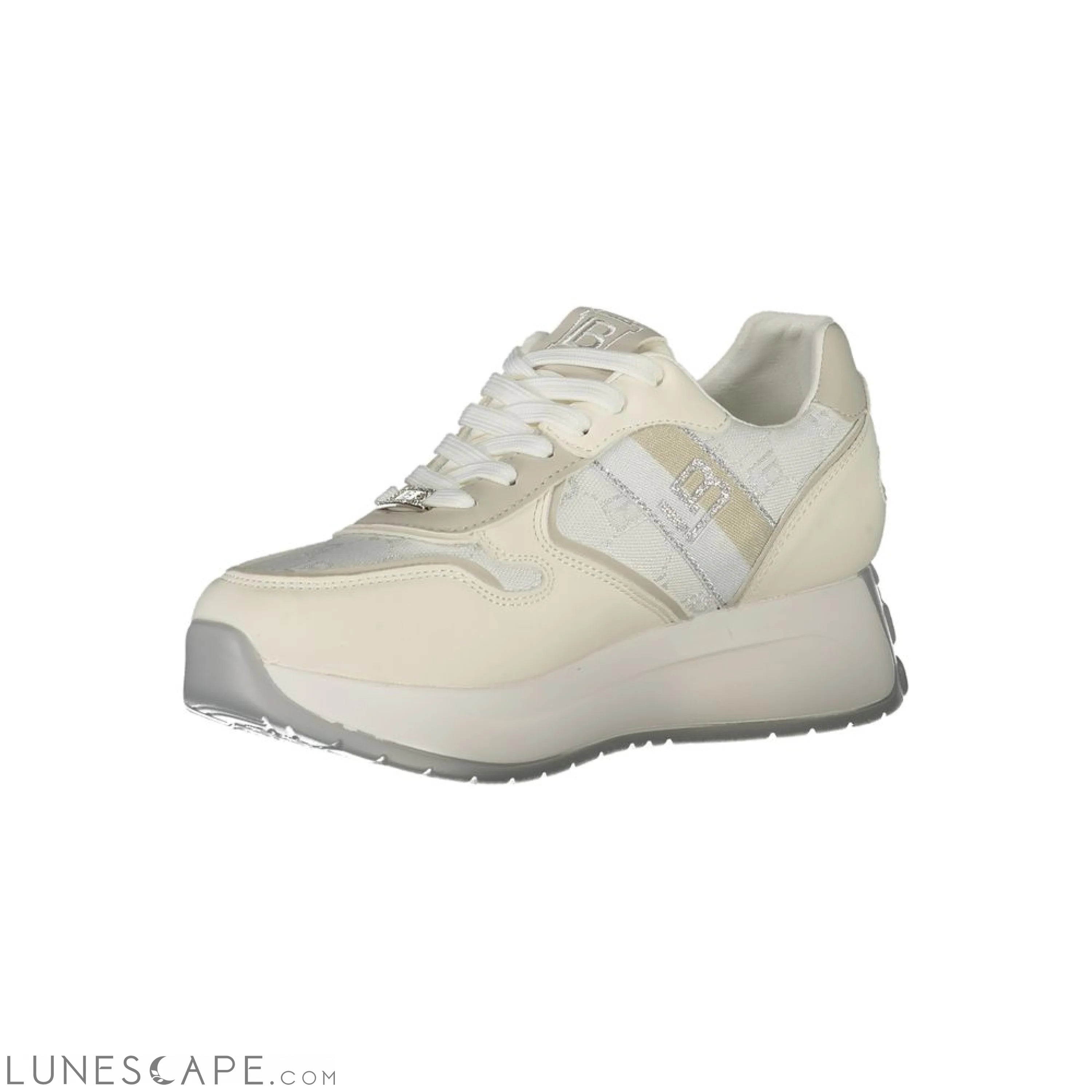 Laura Biagiotti White Polyethylene Women Sneaker LUNESCAPE