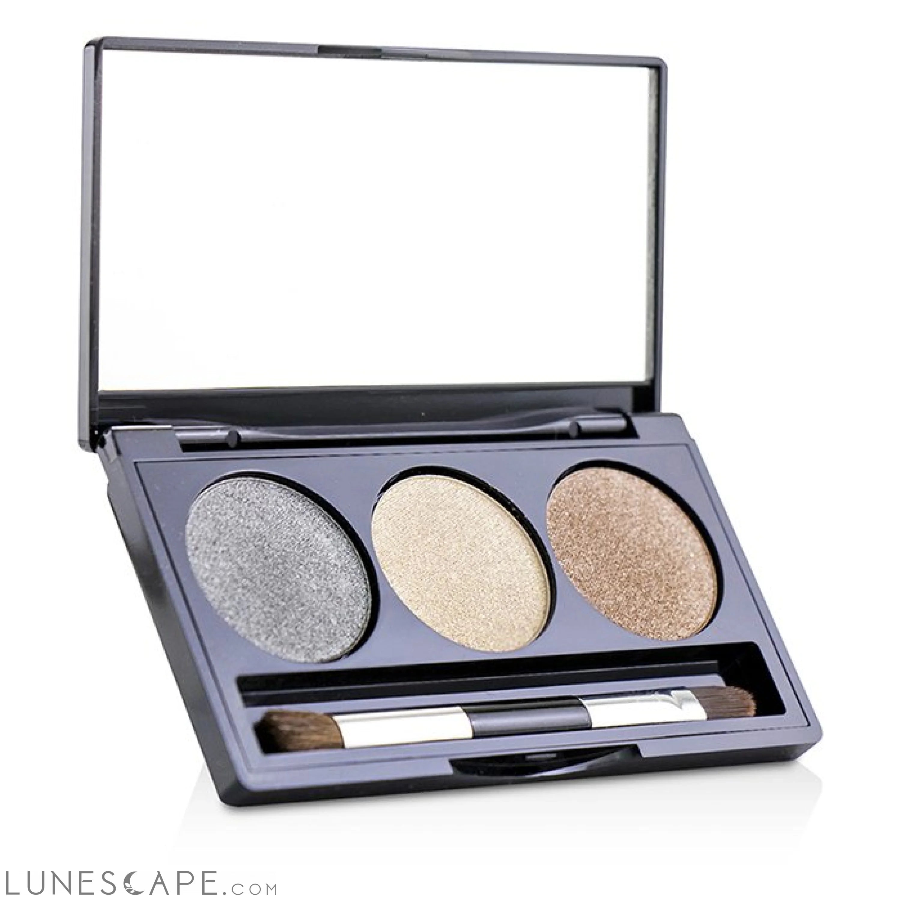 LAURA GELLER - Baked Cream Glaze Trio Eyshadow Palette With Brush 3g/0.1oz LUNESCAPE