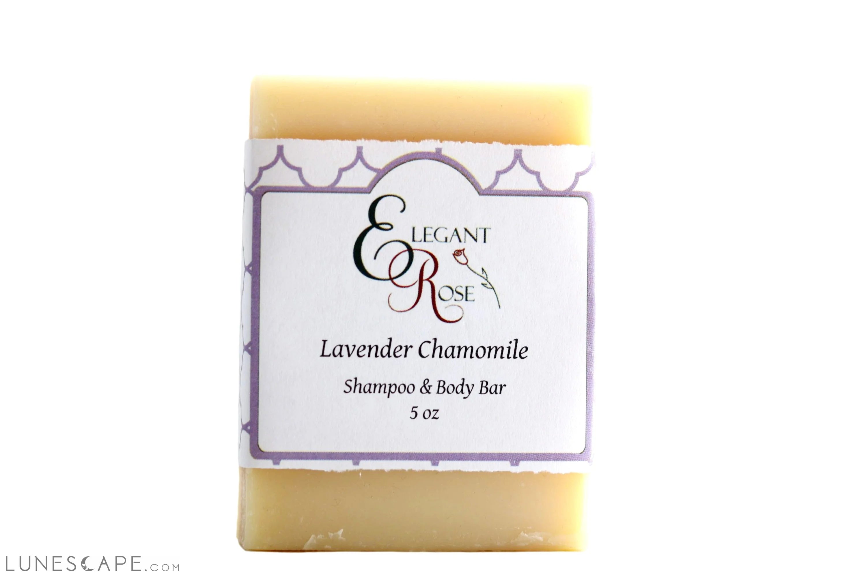 Lavender Chamomile Shampoo Bar - Natural Shampoo LUNESCAPE