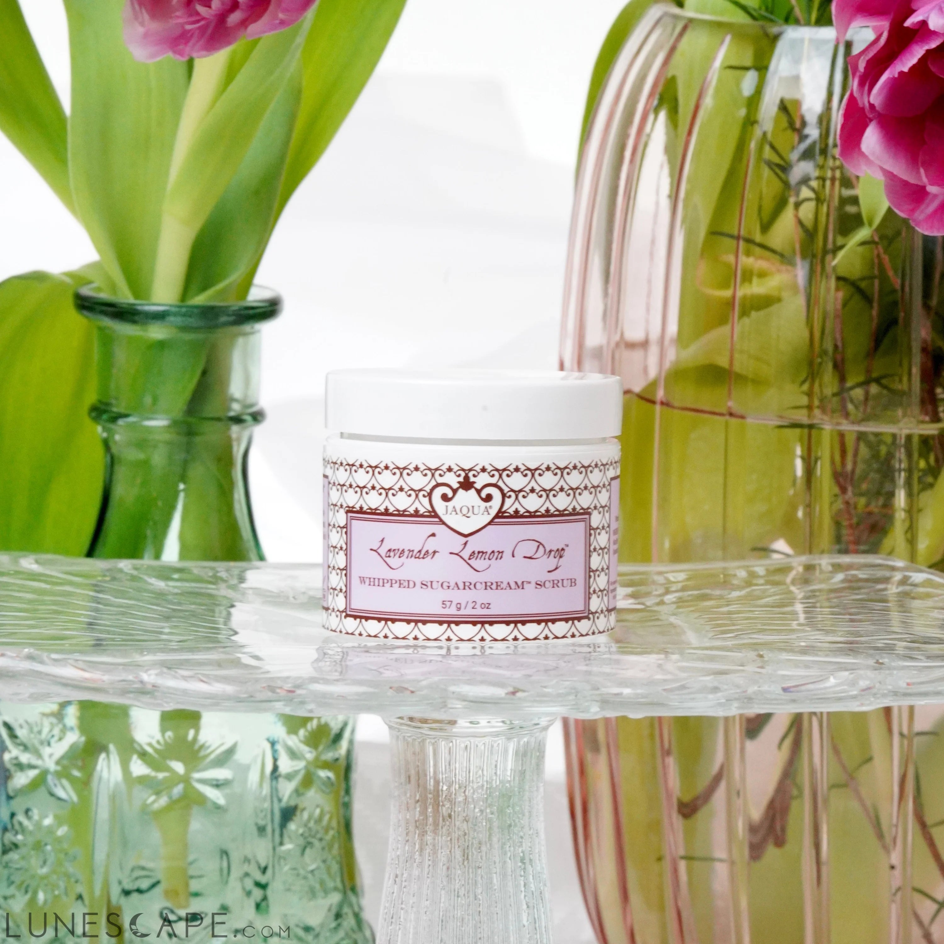 Lavender Lemon Drop Travel Size Sugar Scrub LUNESCAPE
