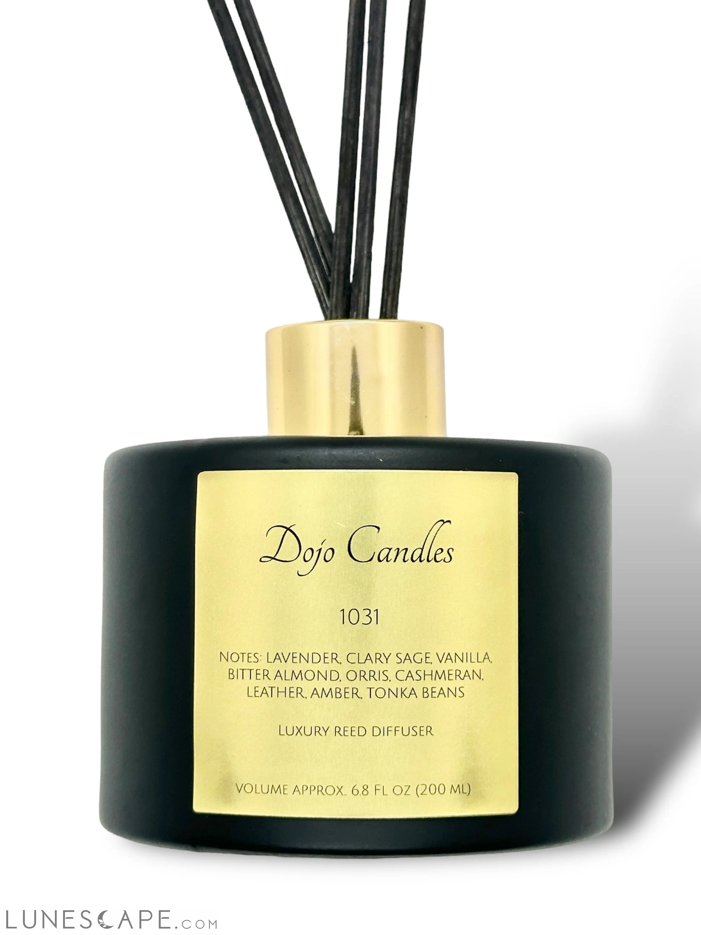 Lavender Vanilla Musk Luxury Reed Diffuser LUNESCAPE