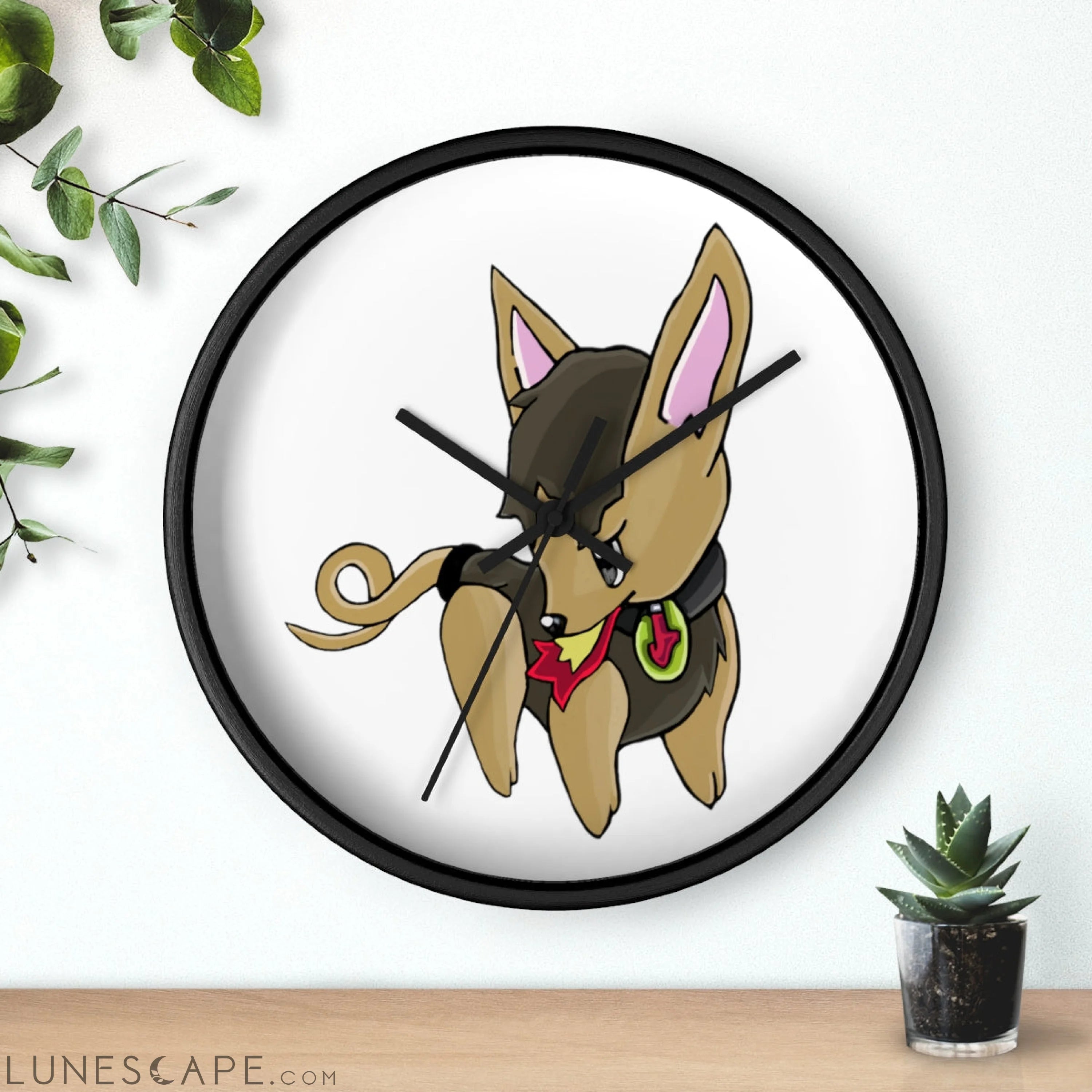 LB Wall clock LUNESCAPE