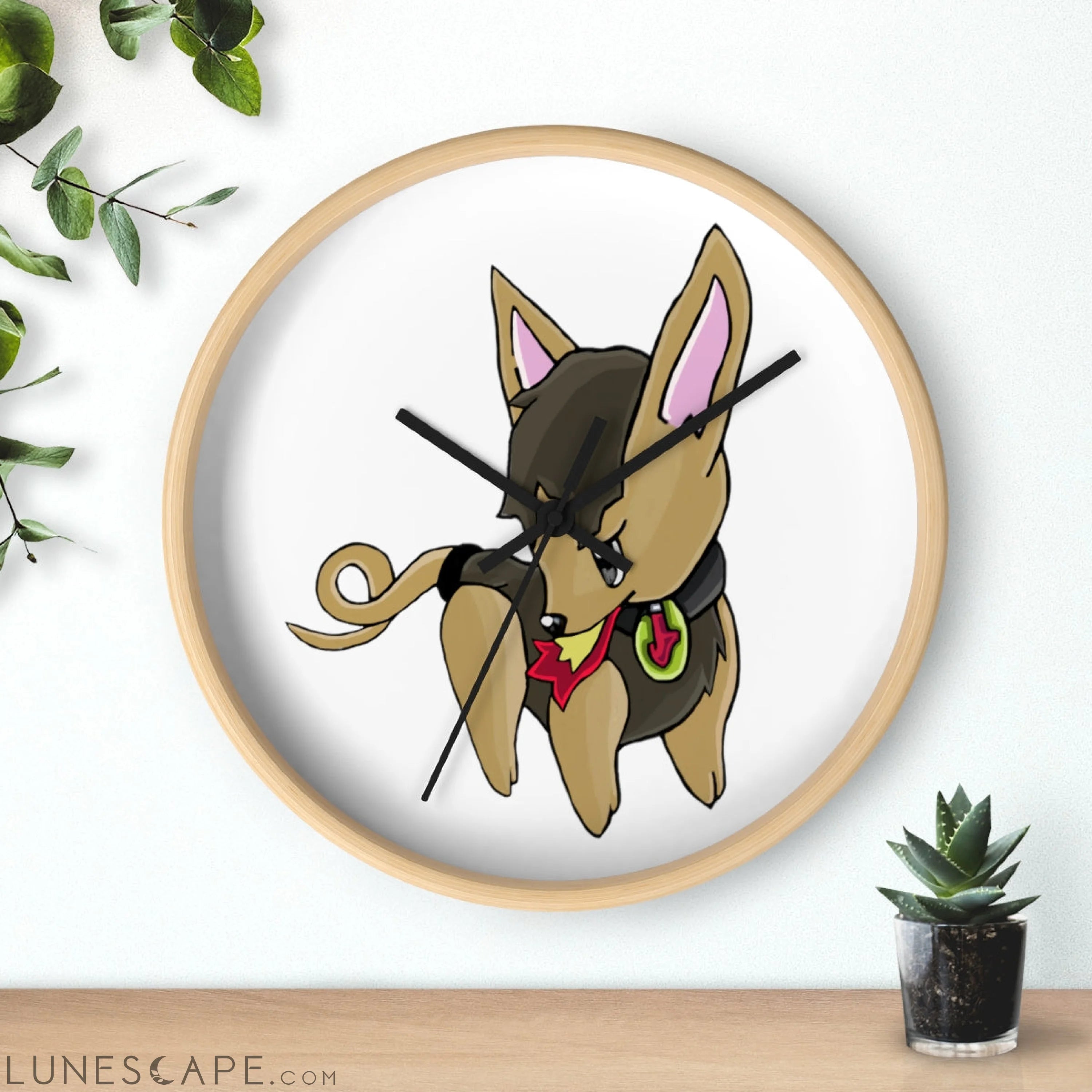 LB Wall clock LUNESCAPE