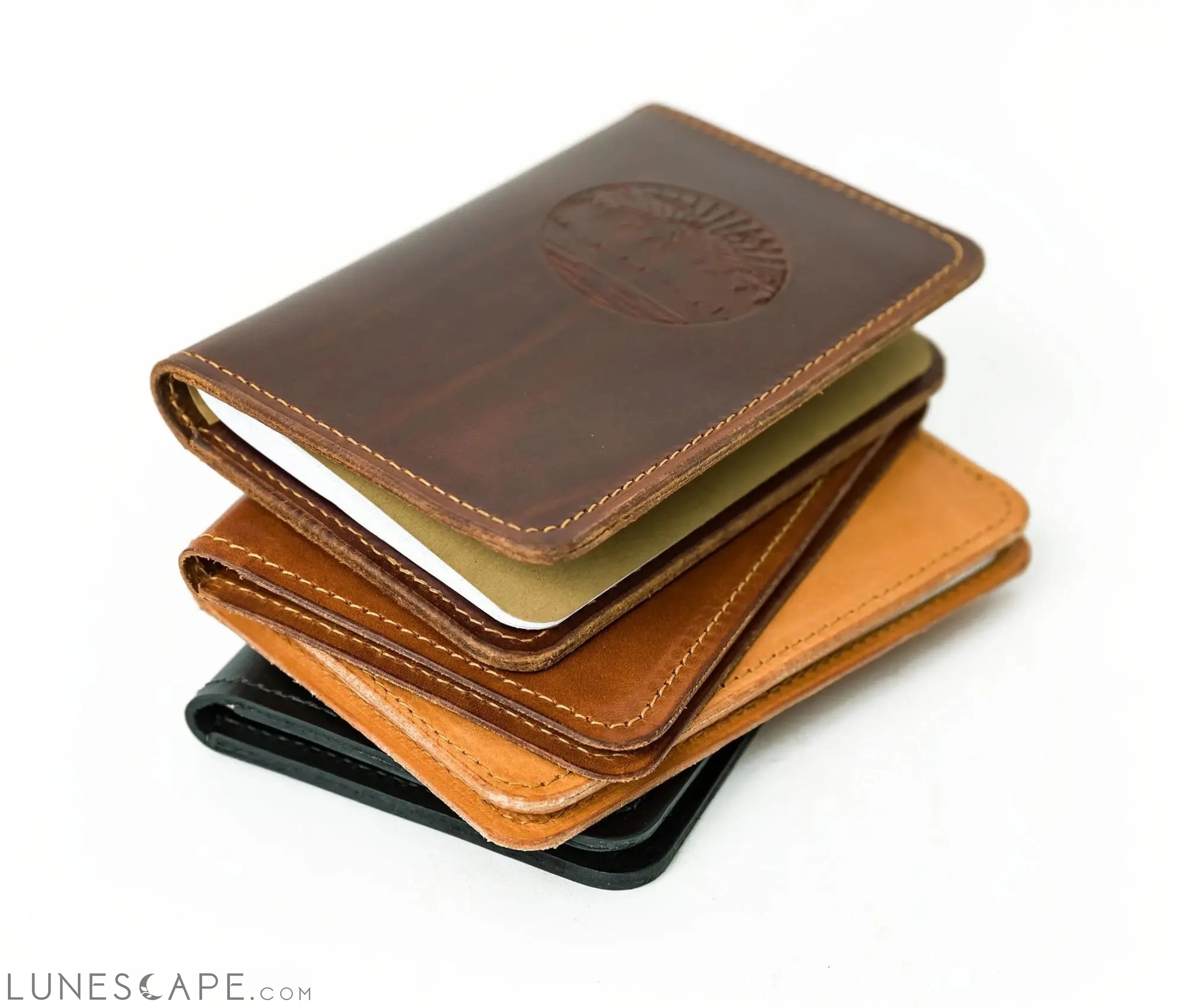 Leather Passport Cover LUNESCAPE