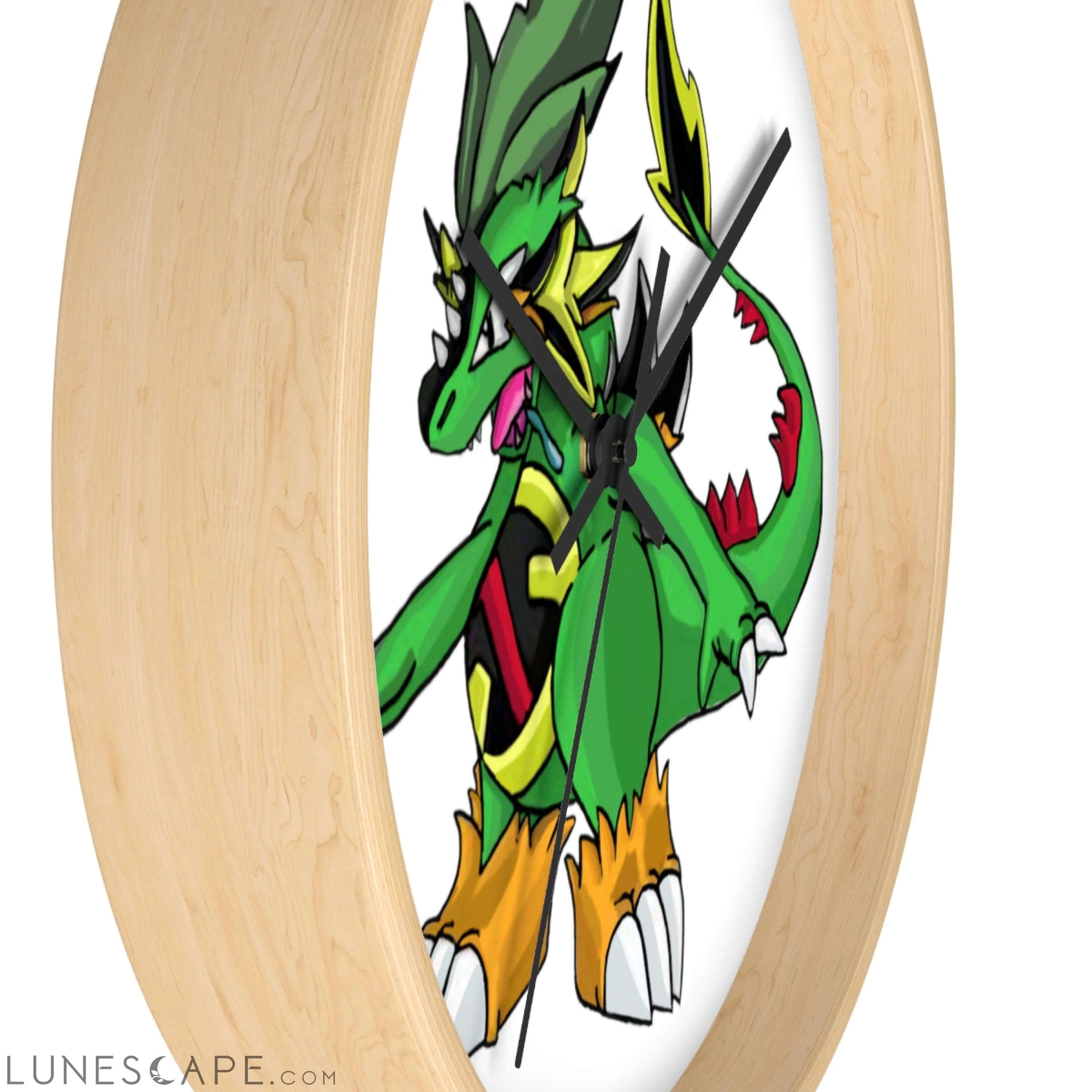 Ledinaking Wall clock LUNESCAPE