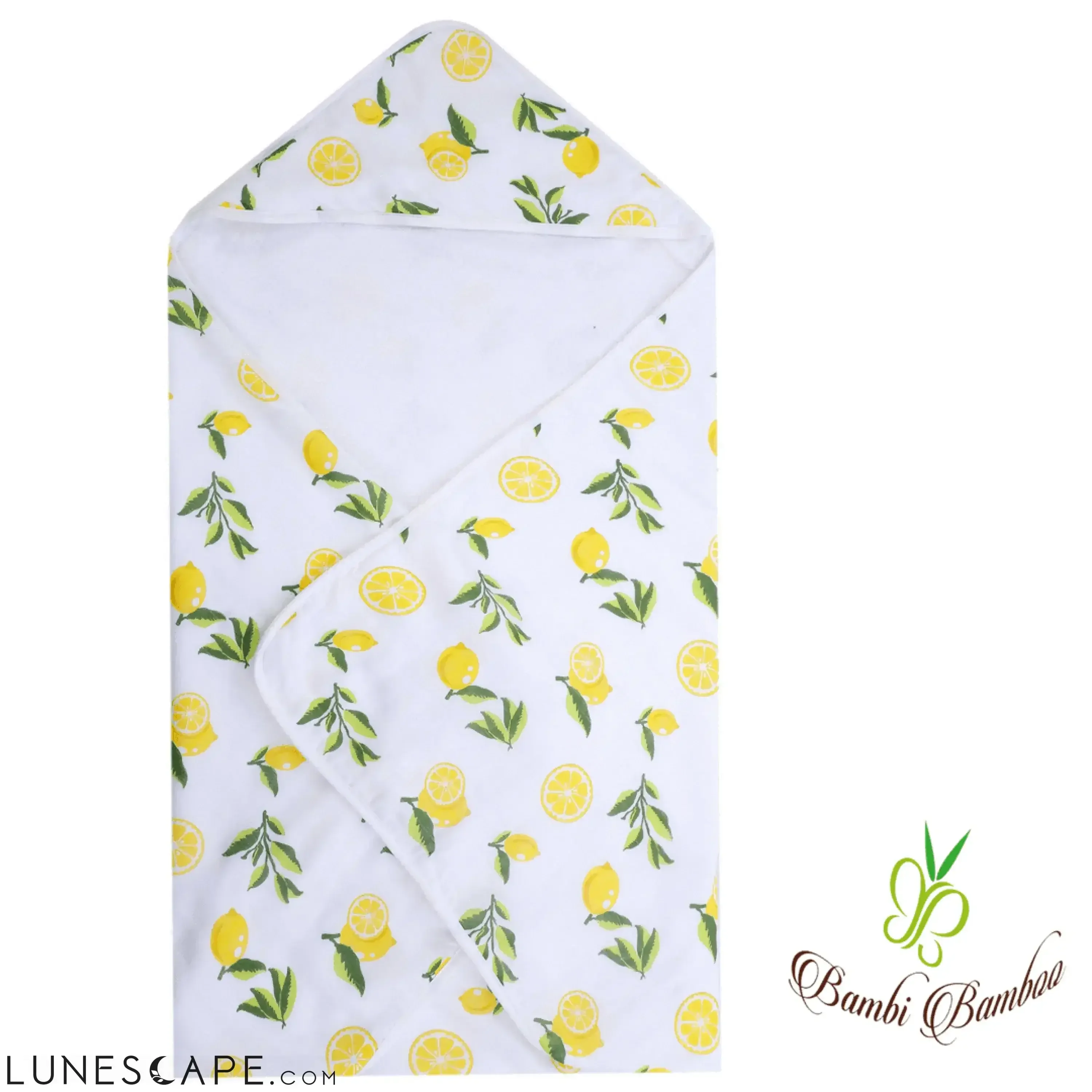 Lemon Hooded Bamboo Towel LUNESCAPE