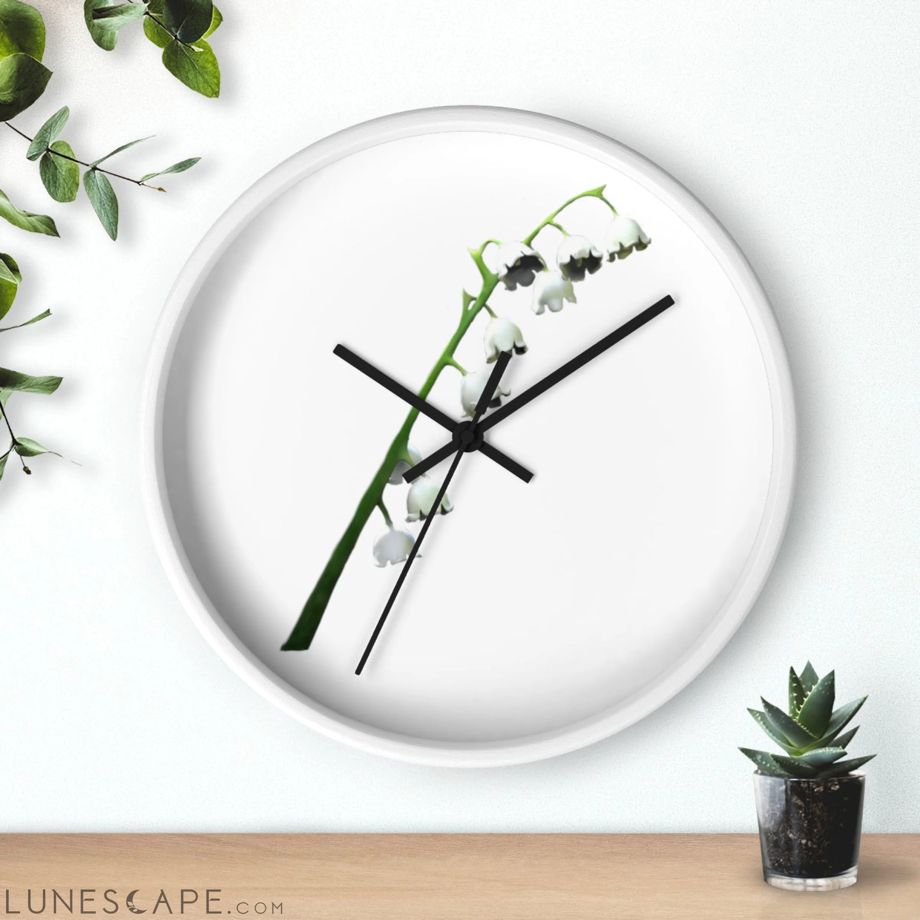 Lilly Wall clock LUNESCAPE