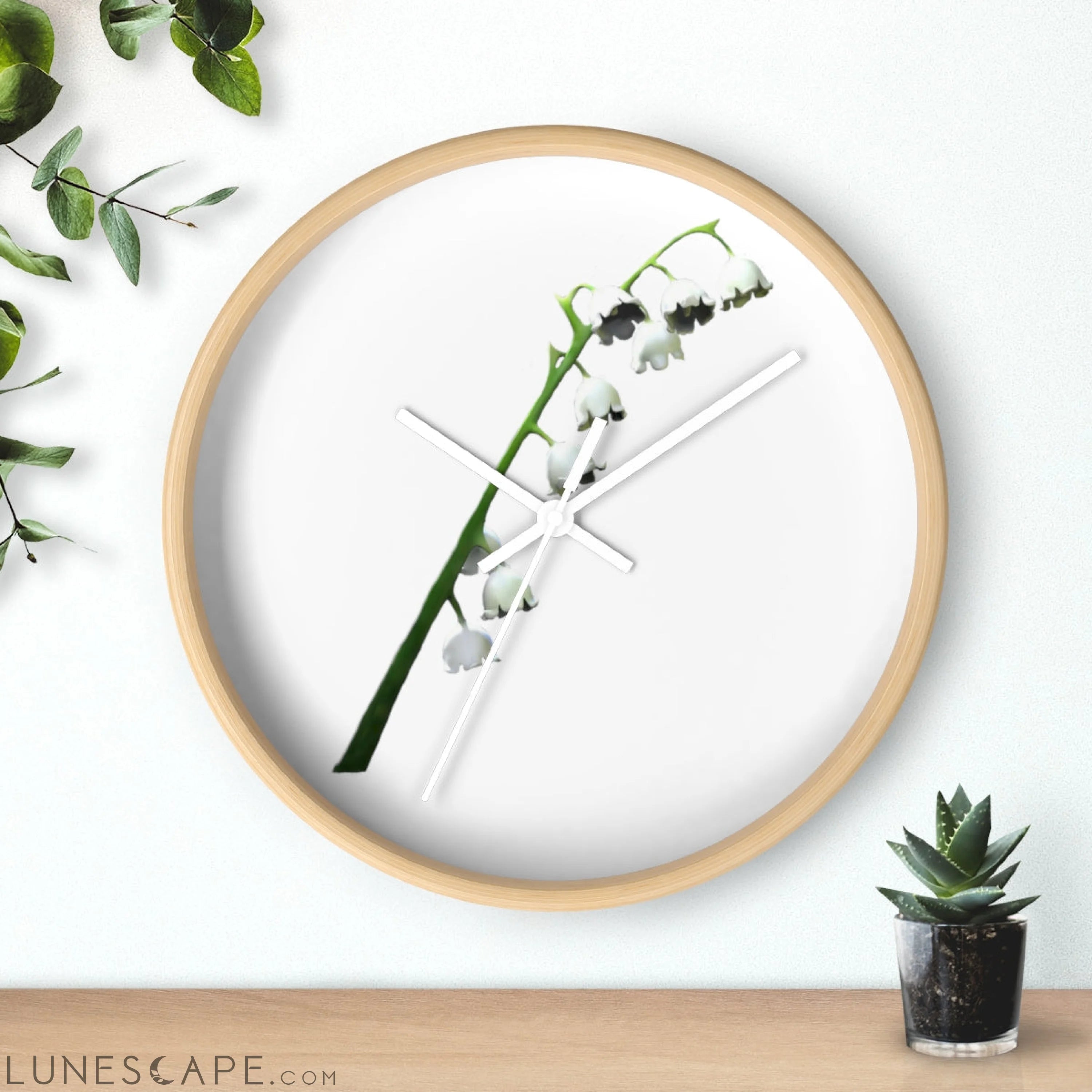 Lilly Wall clock LUNESCAPE