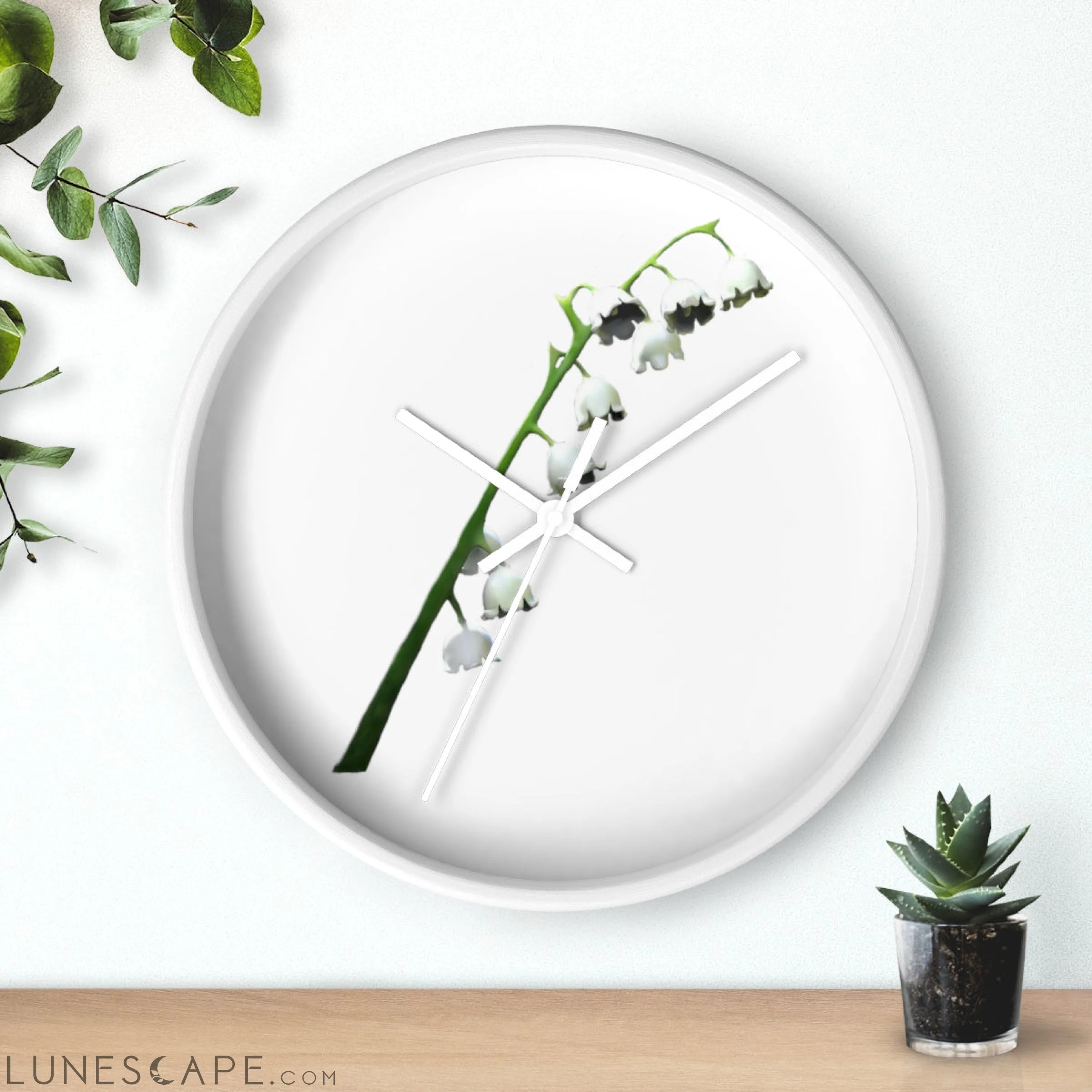 Lilly Wall clock LUNESCAPE