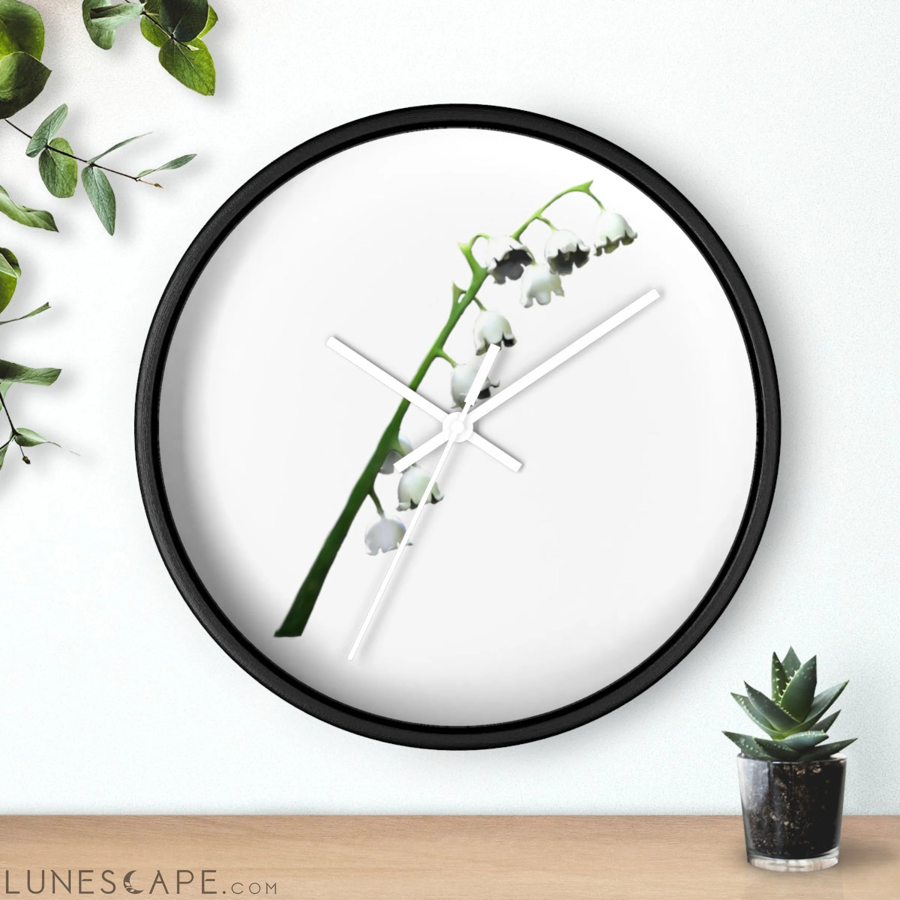 Lilly Wall clock LUNESCAPE