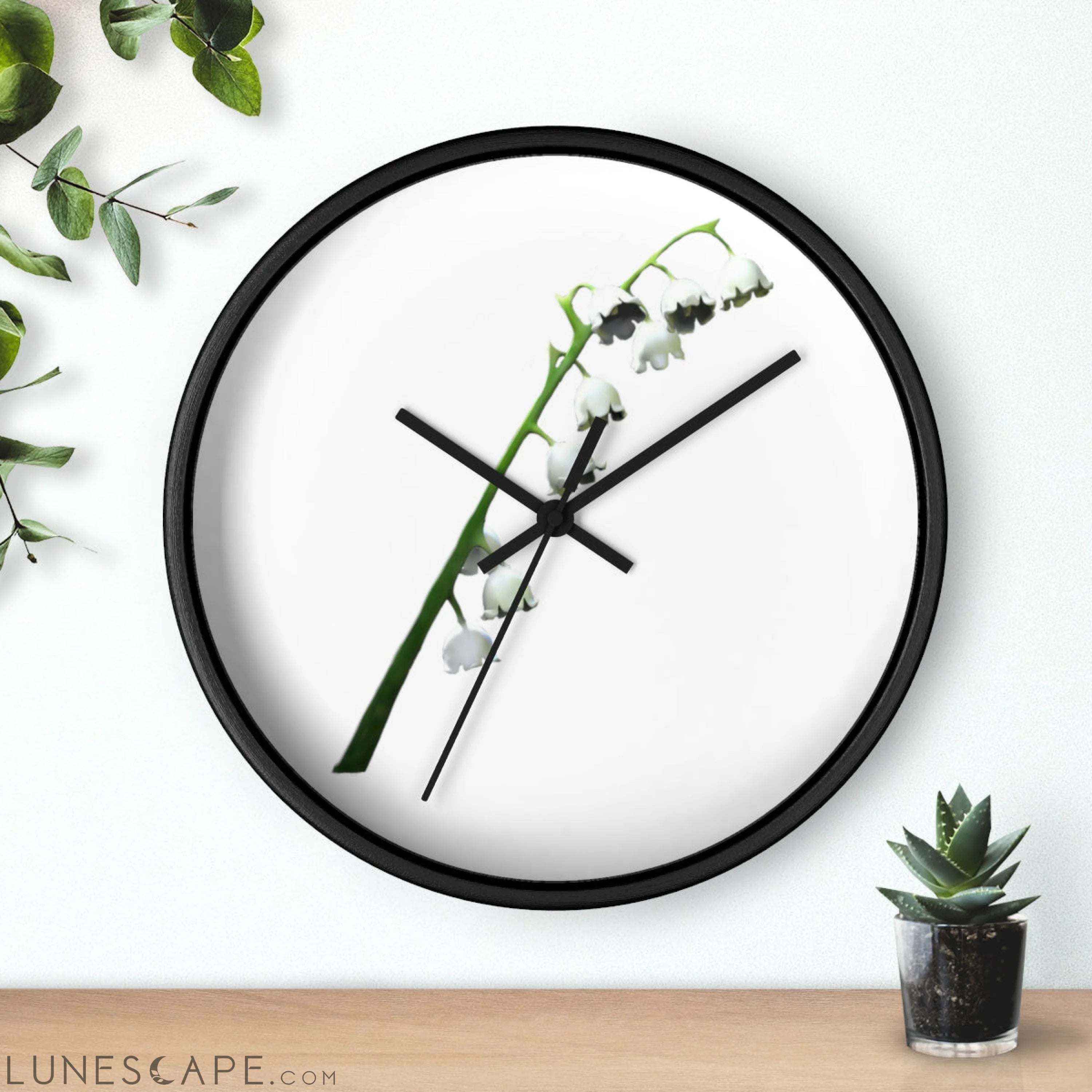 Lilly Wall clock LUNESCAPE