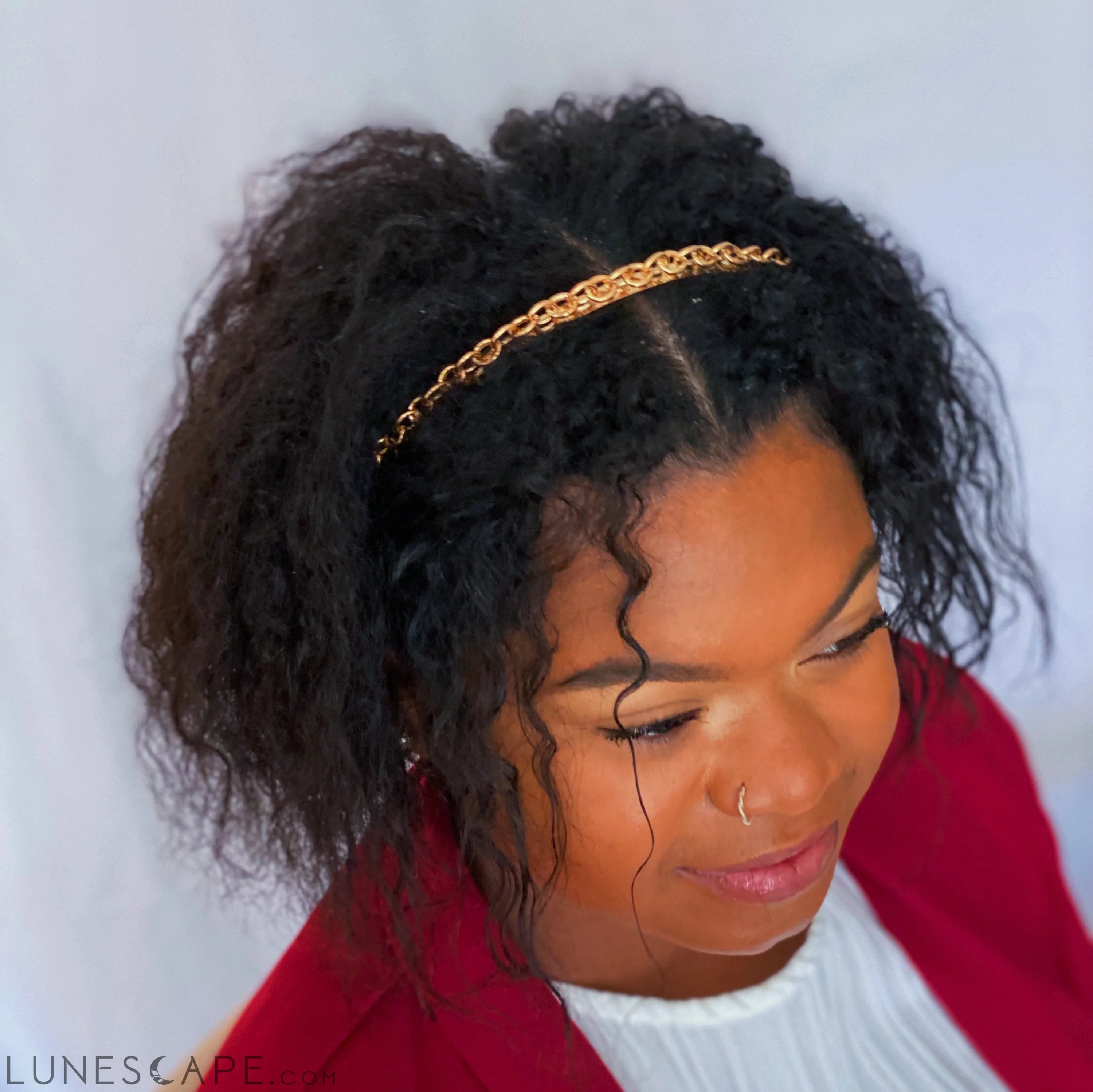Linked Chain Headband LUNESCAPE