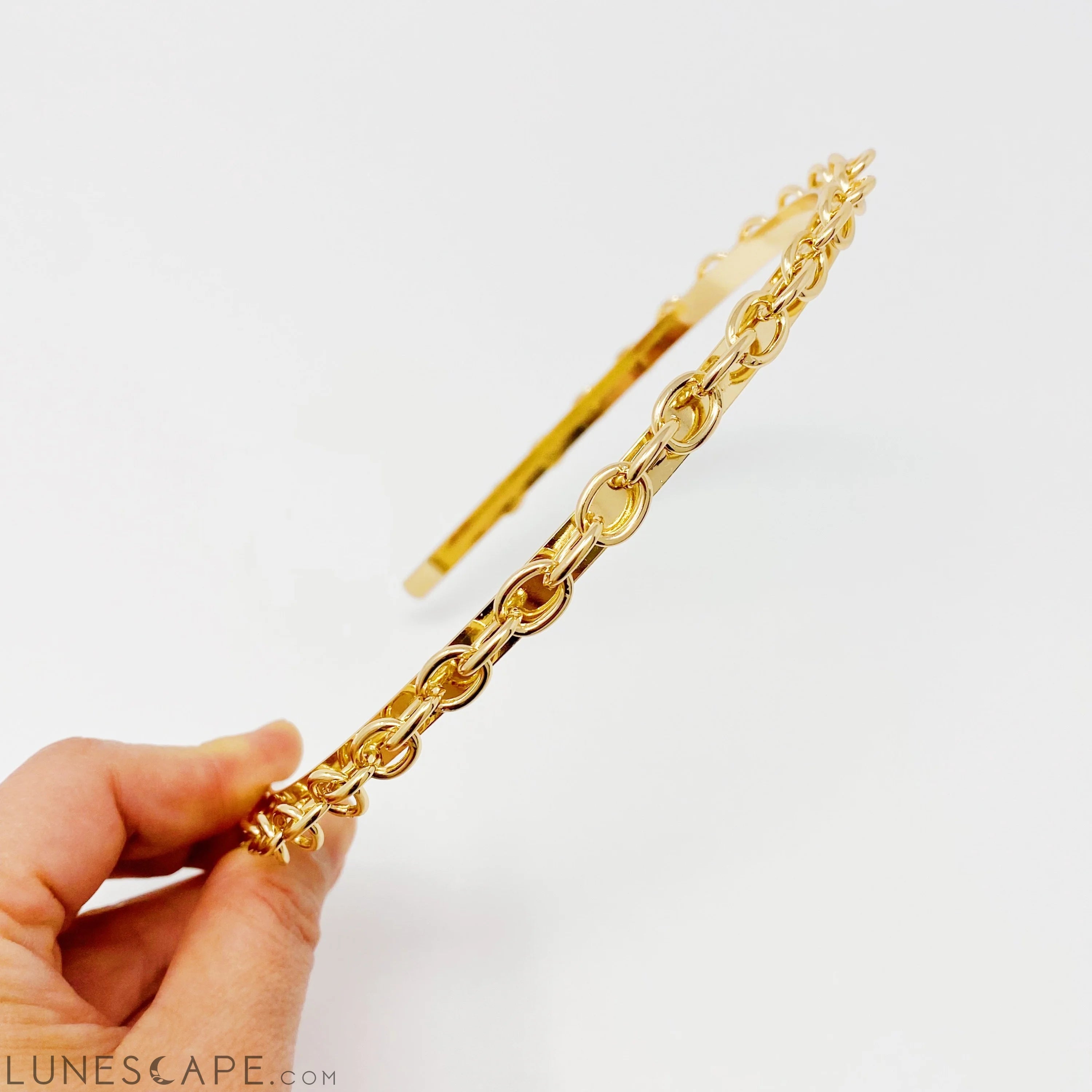 Linked Chain Headband LUNESCAPE