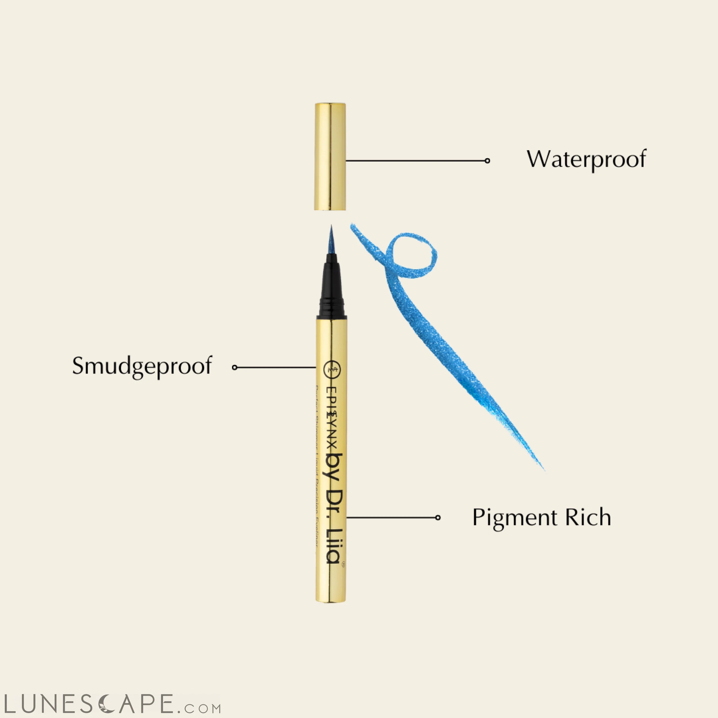 Liquid Eyeliner Pens - Non-Smudge, Waterproof LUNESCAPE