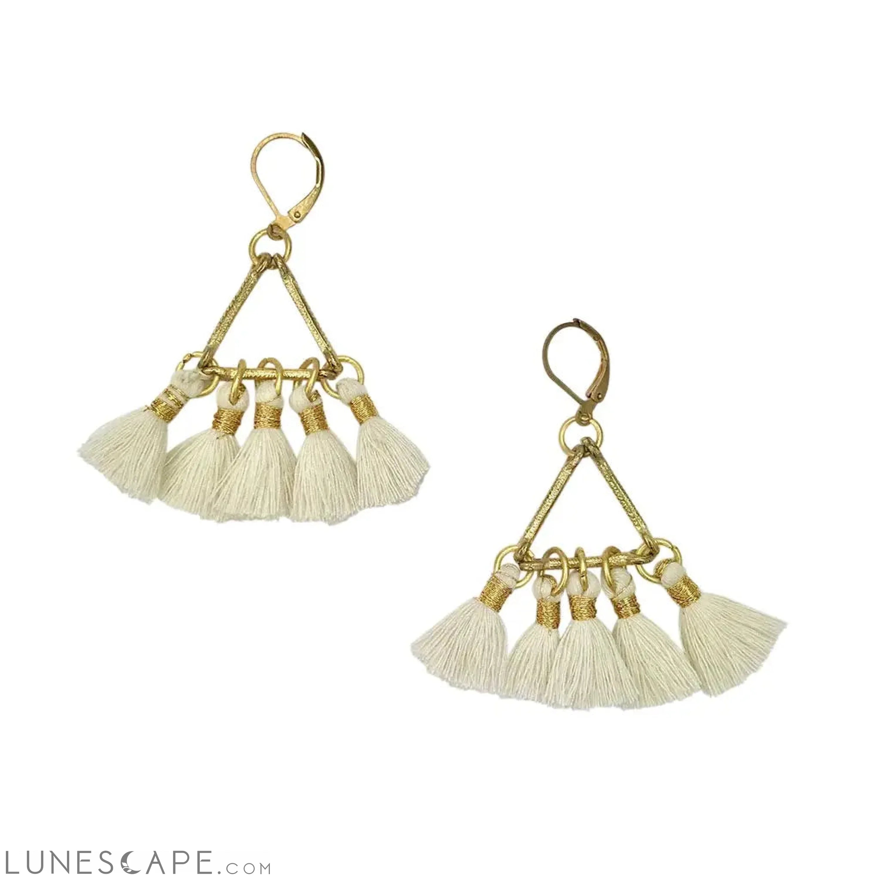 Lola Fan Earrings LUNESCAPE