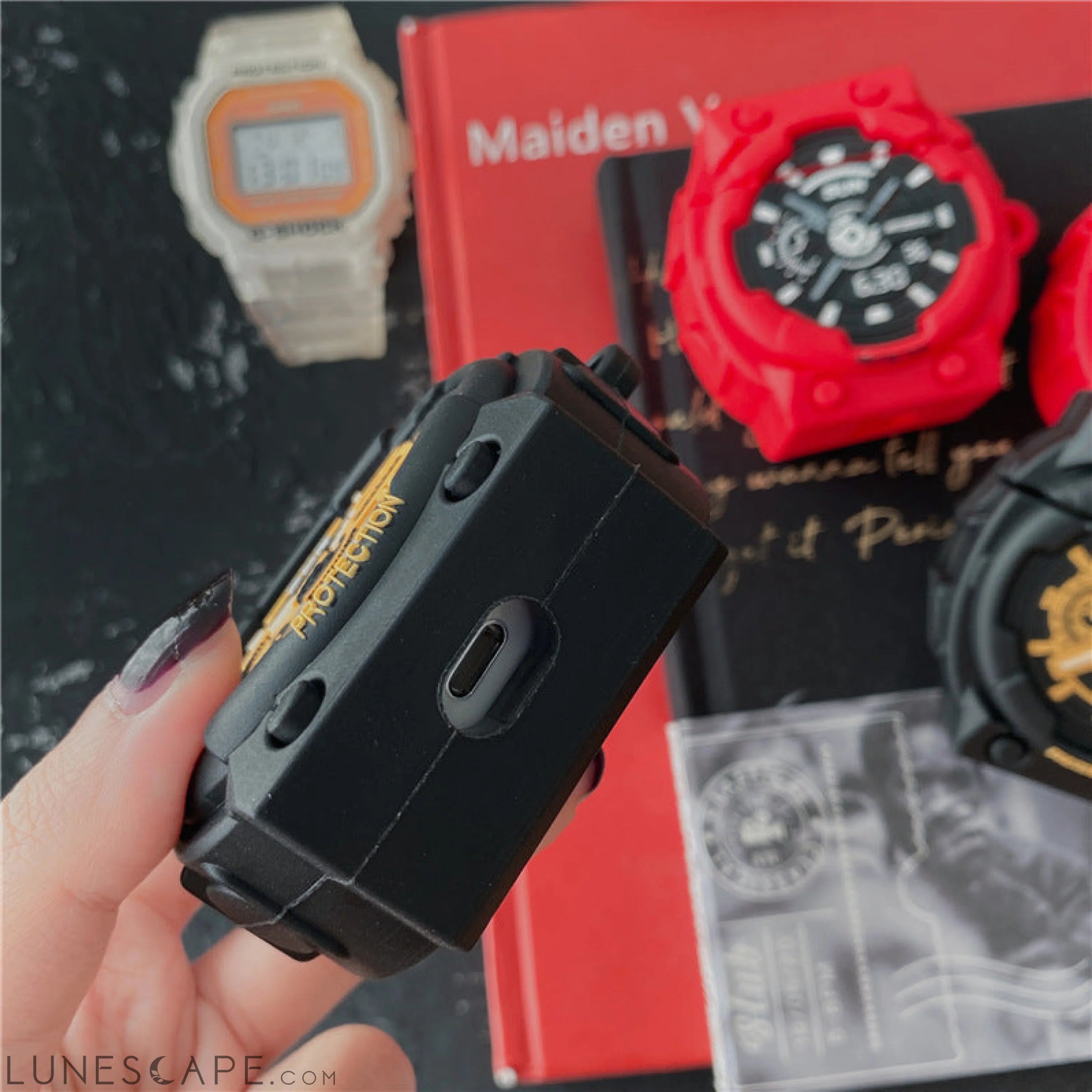 Luminous Watch AirPods Shockproof Headphone Case LUNESCAPE