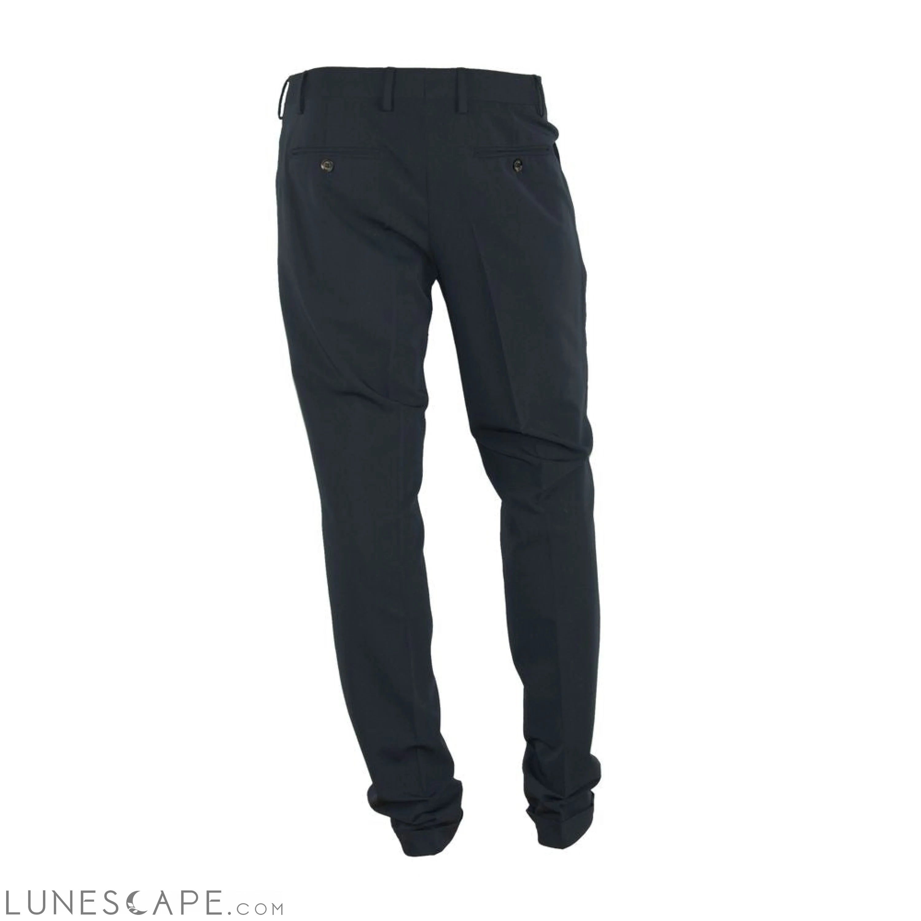 Lunescape Made in Italy Elegant Black Trousers for the Modern Man LUNESCAPE