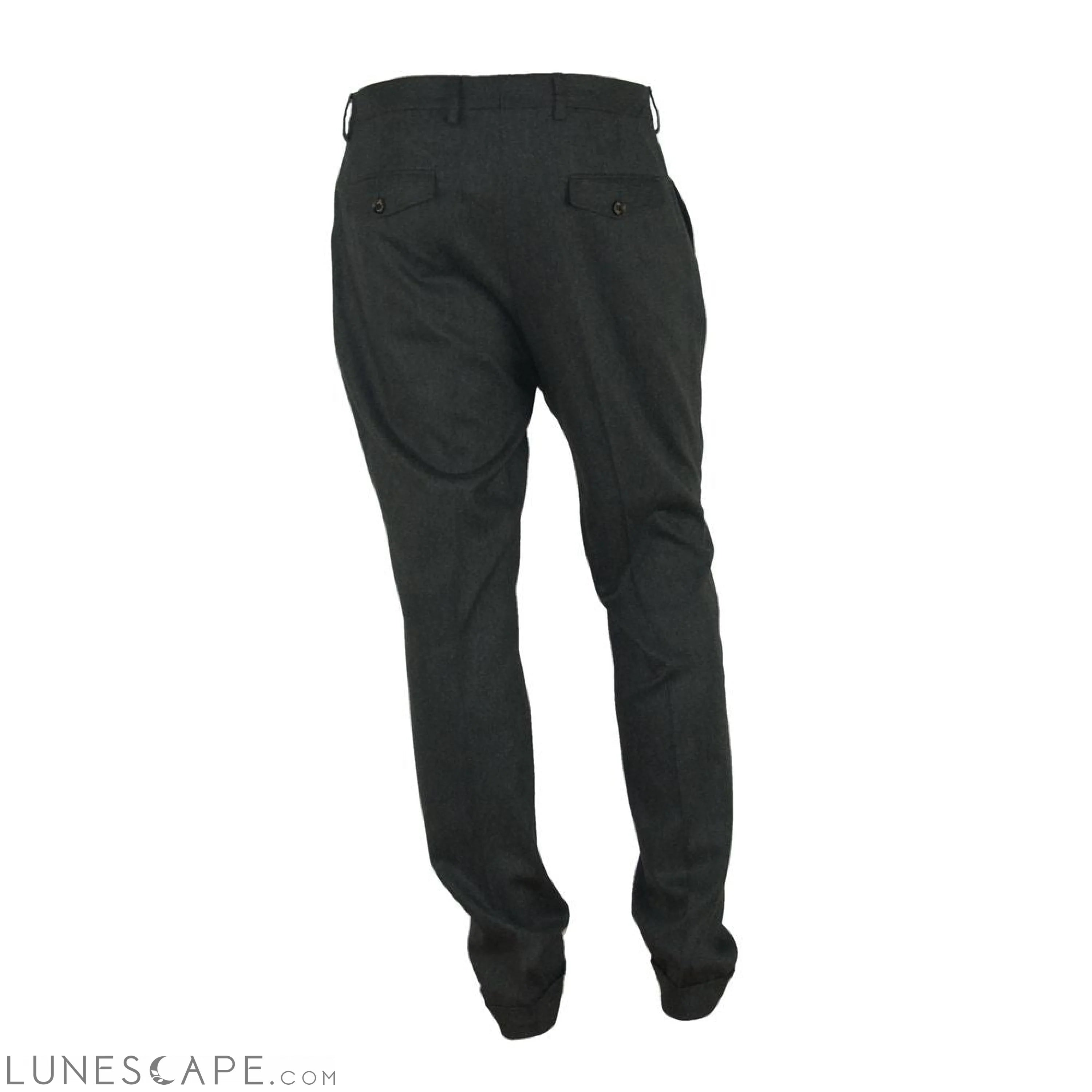 Lunescape Made in Italy Elegant Italian Gray Trousers for Men LUNESCAPE