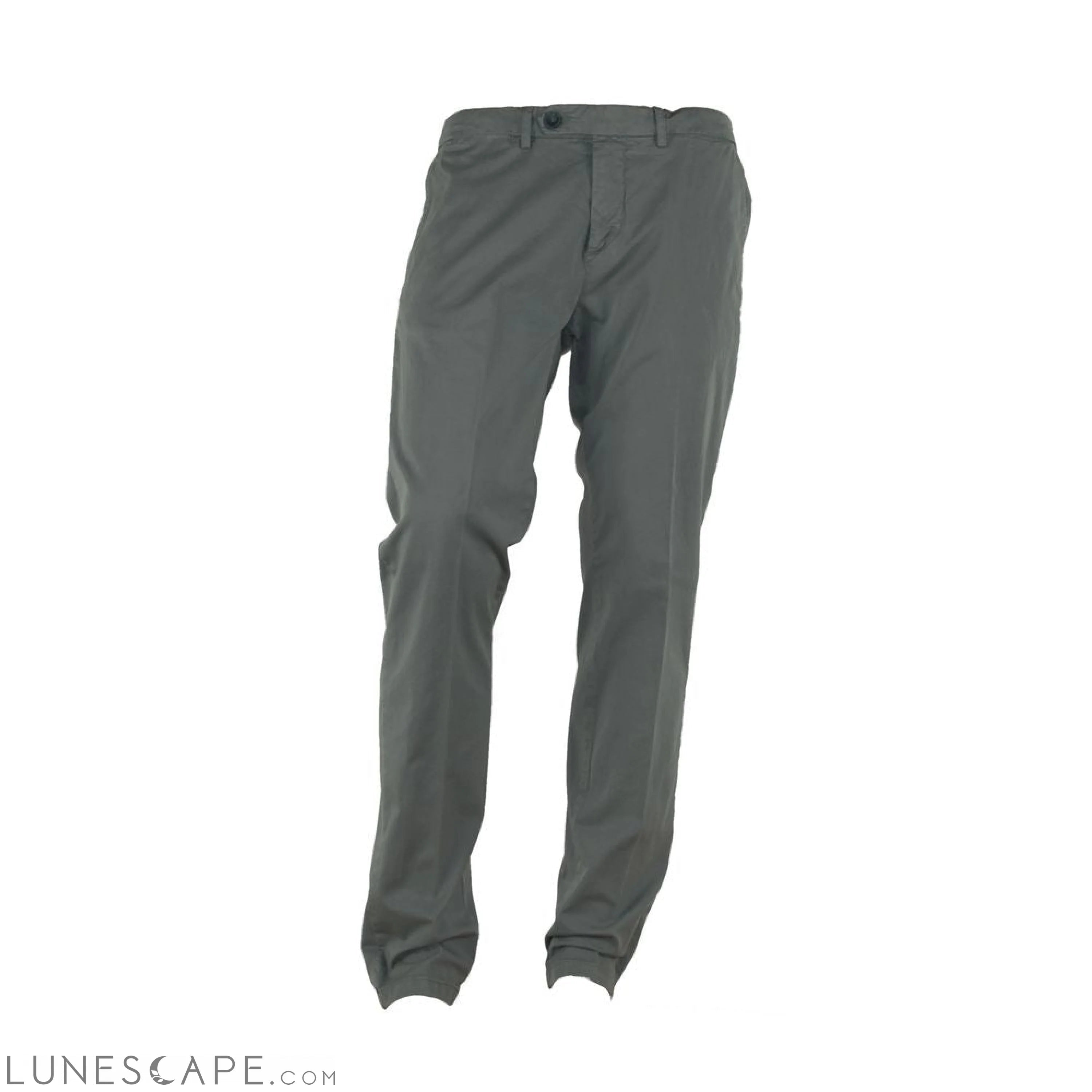 Lunescape Made in Italy Elegant Summer Italian Cotton Trousers LUNESCAPE