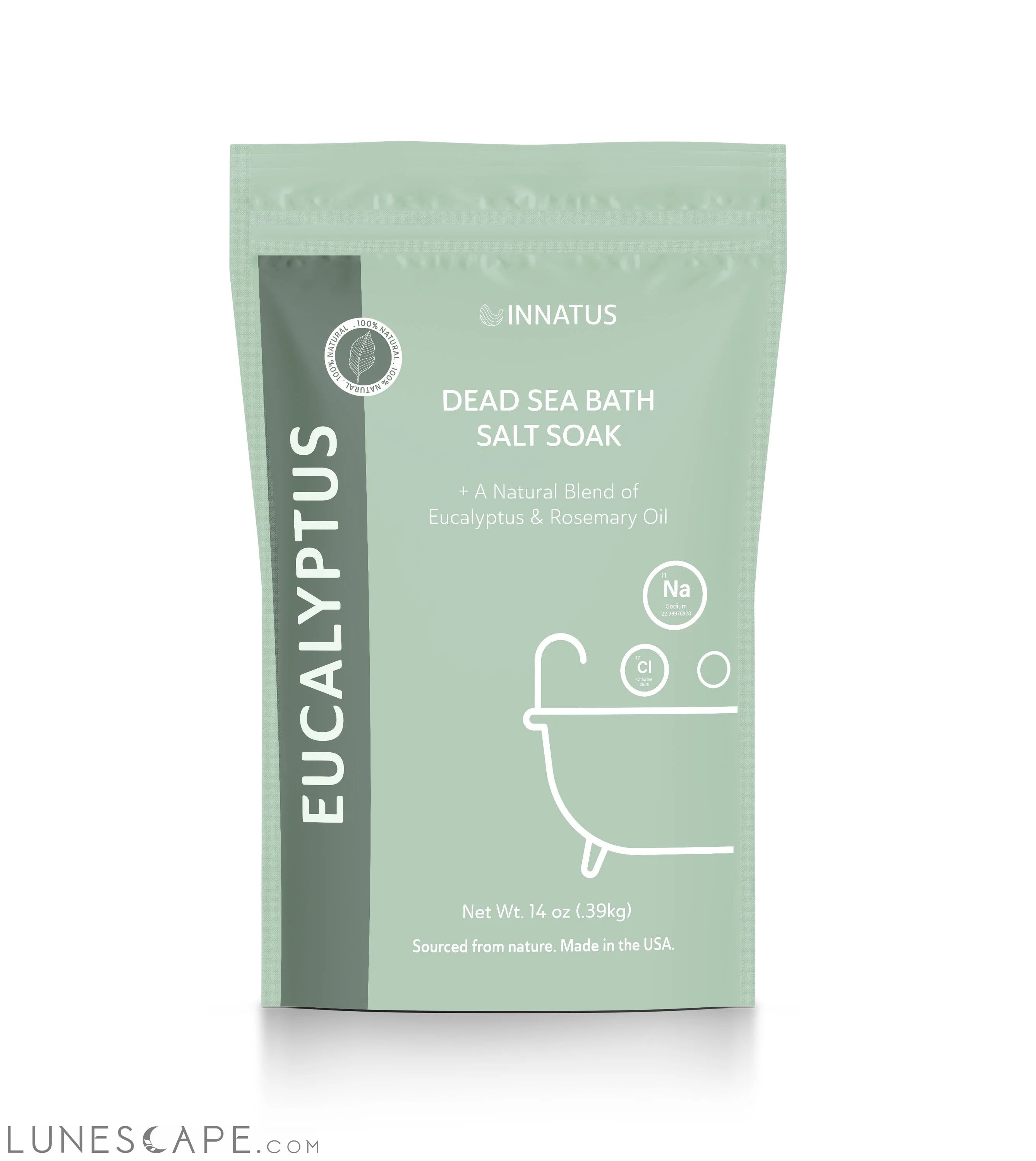 Luxury Dead Sea Spa Gift Set – Bath Salt, Mud Mask, Aromatherapy LUNESCAPE