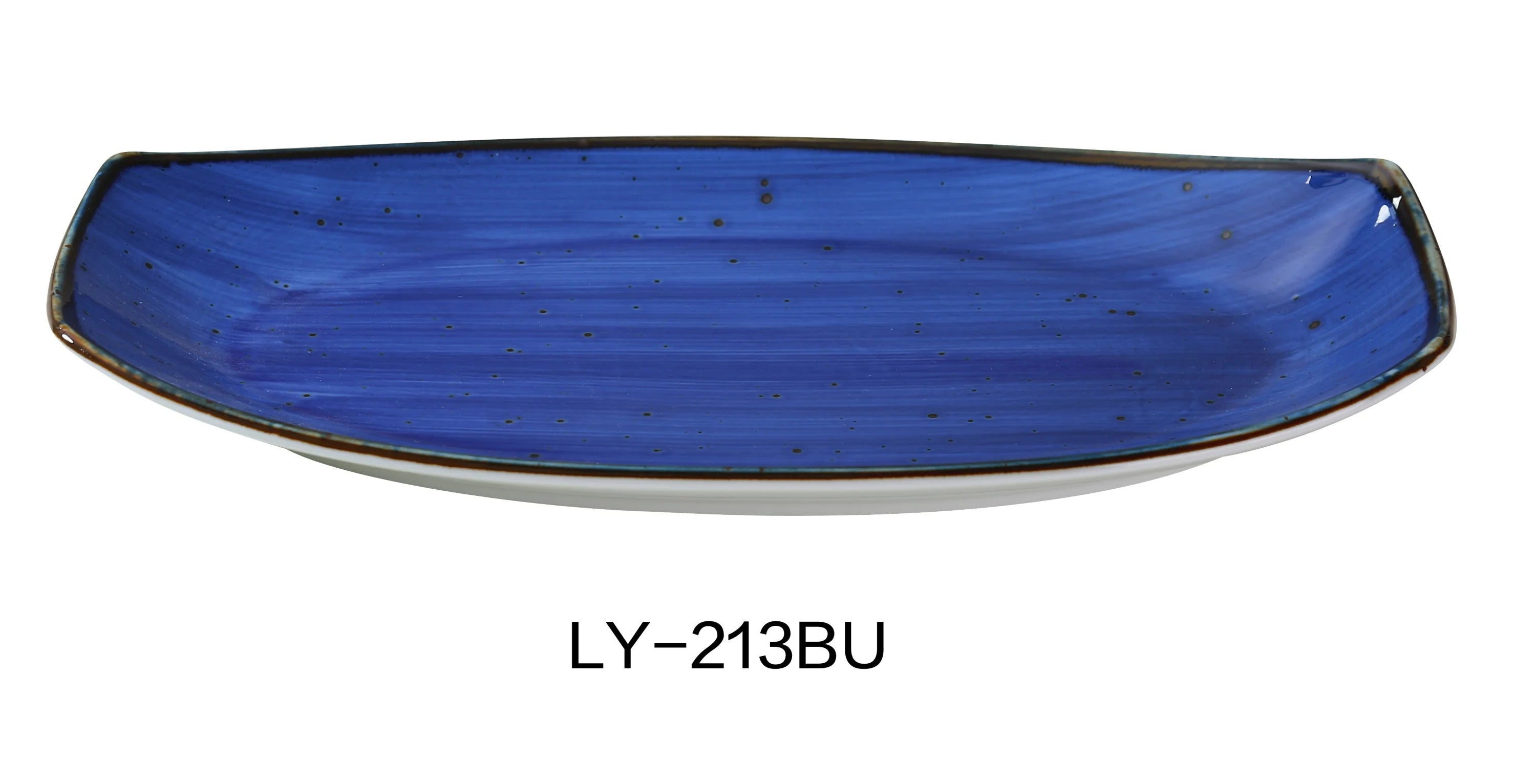 Lyon 13" Rectangular Dinner Plate LUNESCAPE