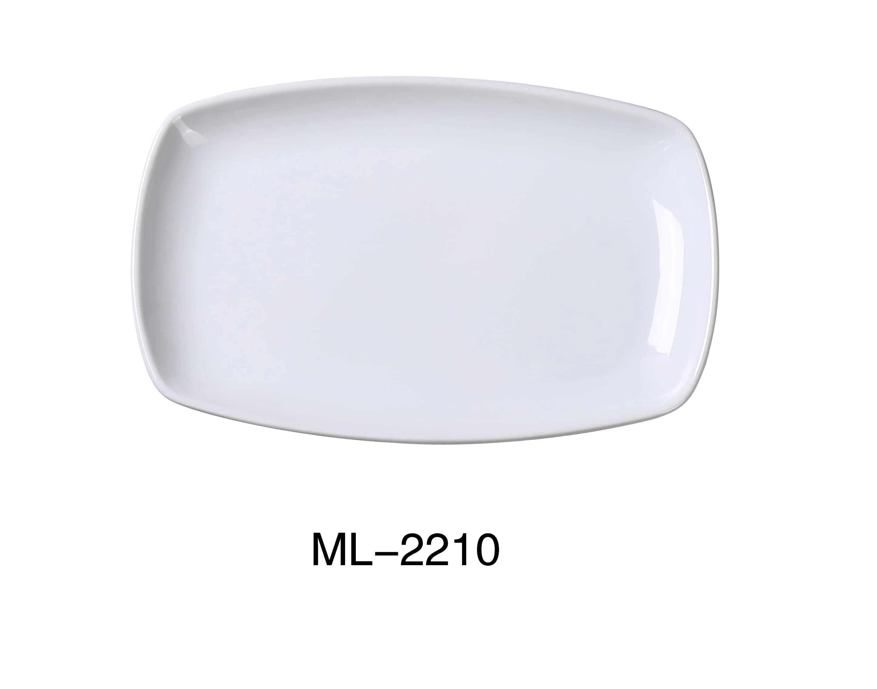 Mainland 9 3/4" X 6 1/4 X 1" RECTANGULAR DINNEr PLATE WITH LUNESCAPE