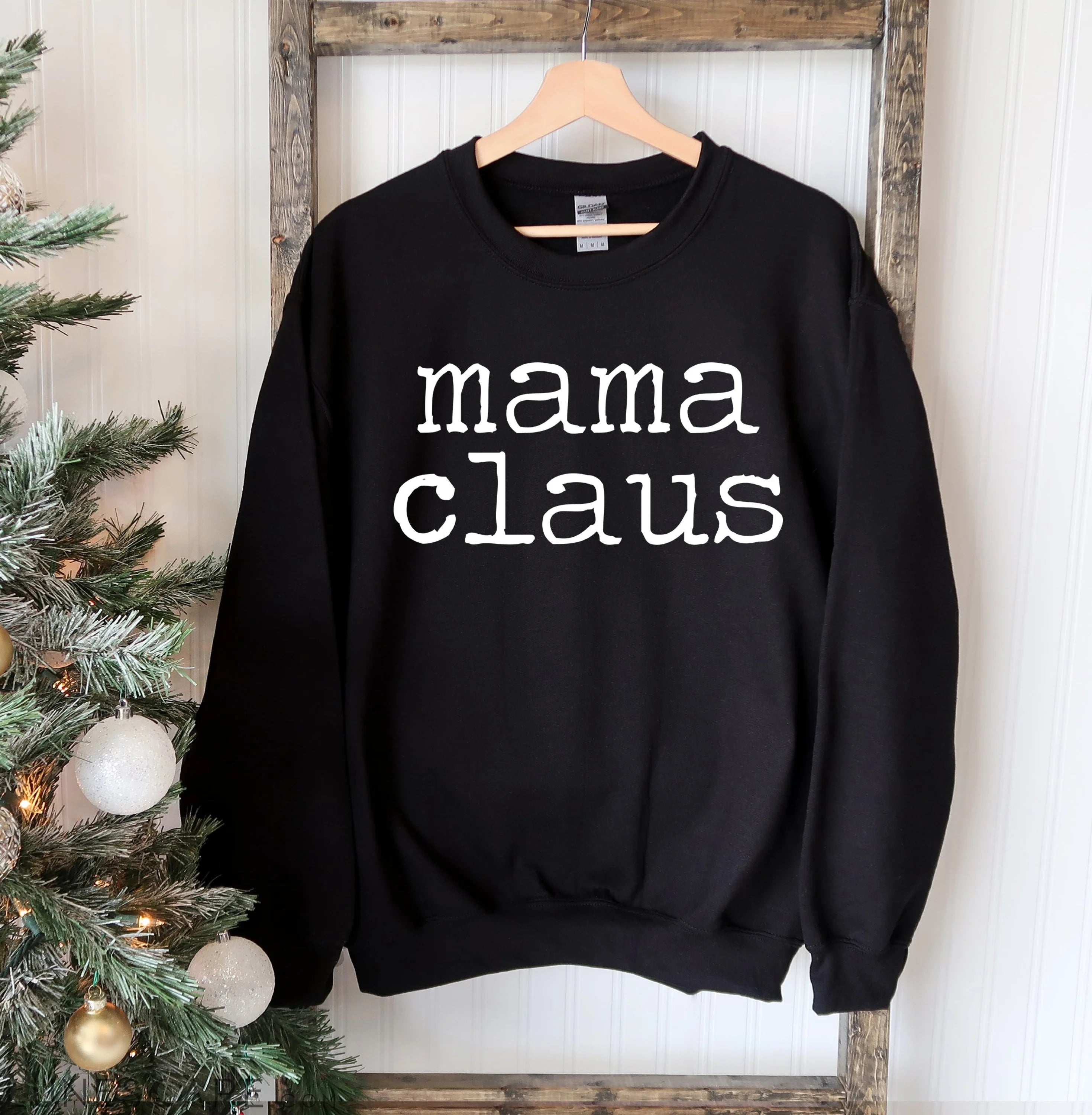 Mama Claus Christmas Sweatshirt LUNESCAPE